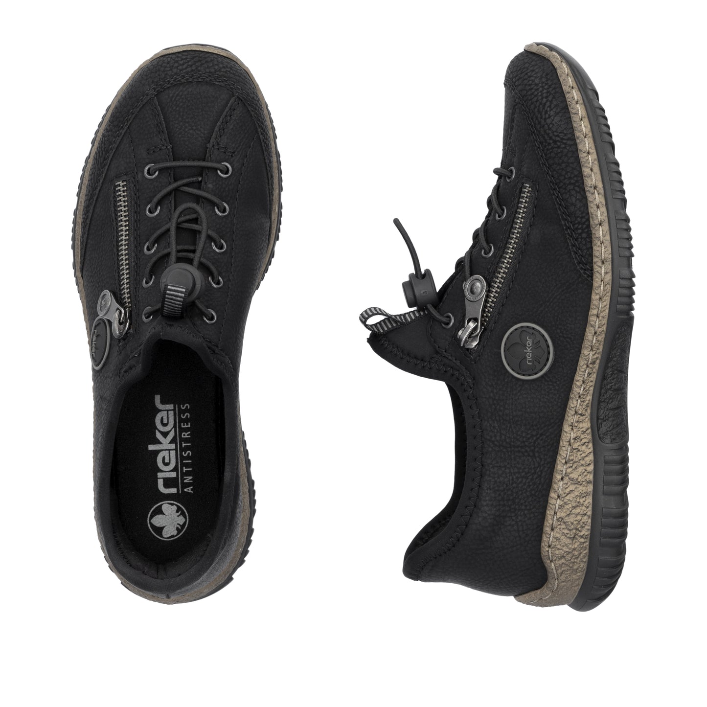 Rieker Woman's Shoes - Black | N3267-01