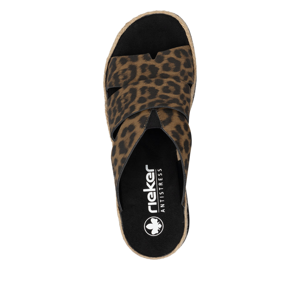 Multi Elasticated Sandals for Women | Rieker V7989-90