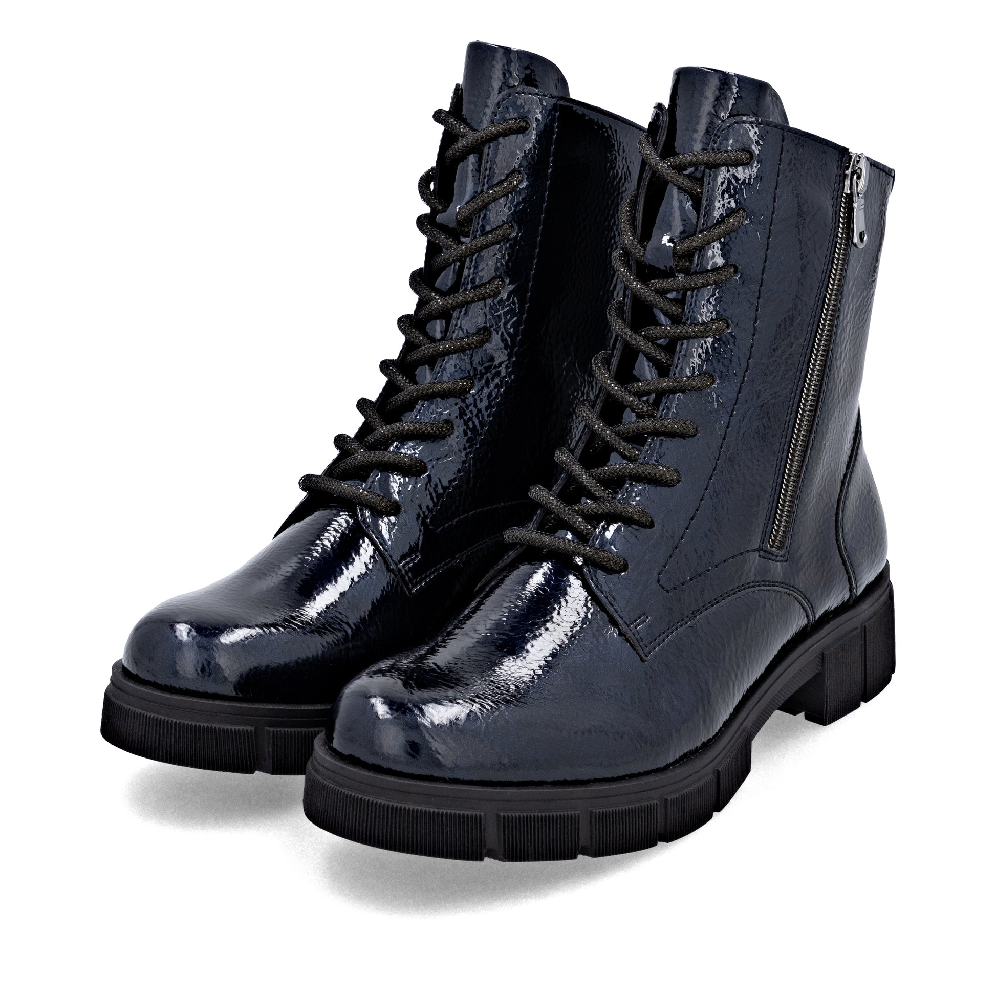 Blue Zip Boots for Women | Remonte D2S72-14