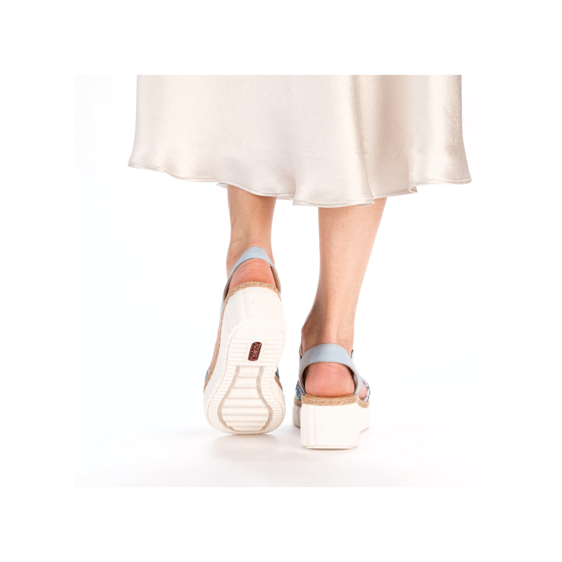 Multi Elasticated Sandals for Women | Rieker 69172-91