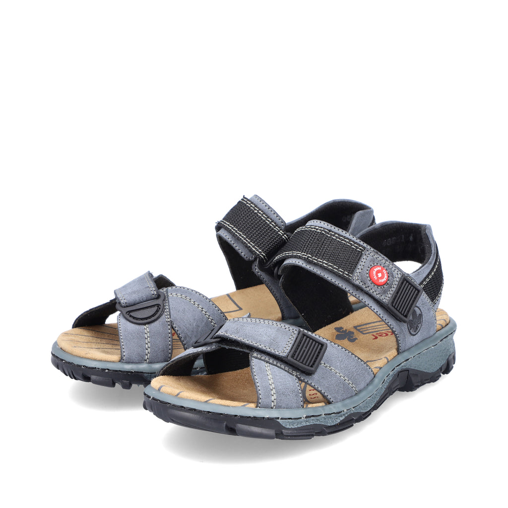 Blue Hook & Loop Sandals for Women | Rieker 68851-14