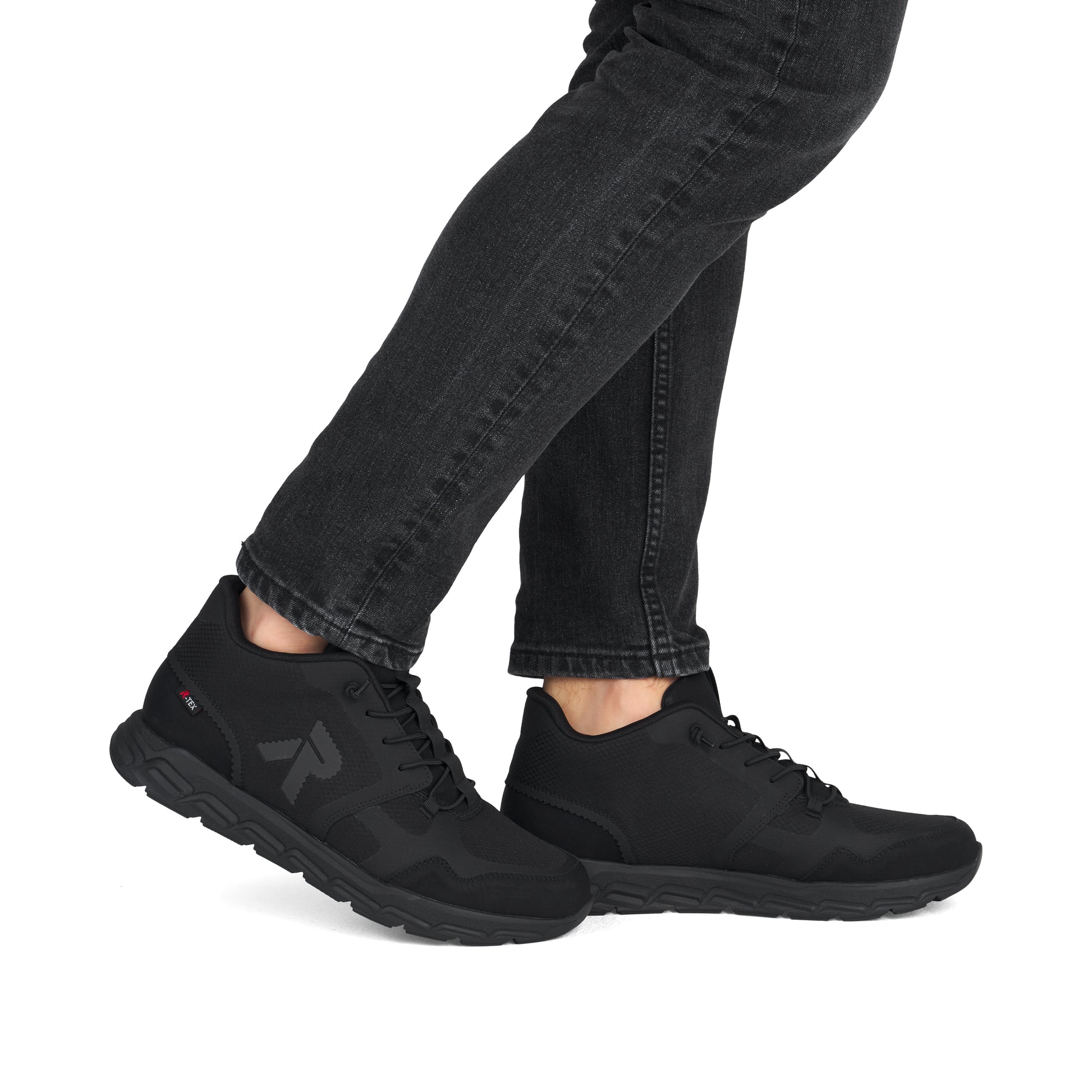 Black Elasticated Boots for Men | Rieker Sport 09170-00