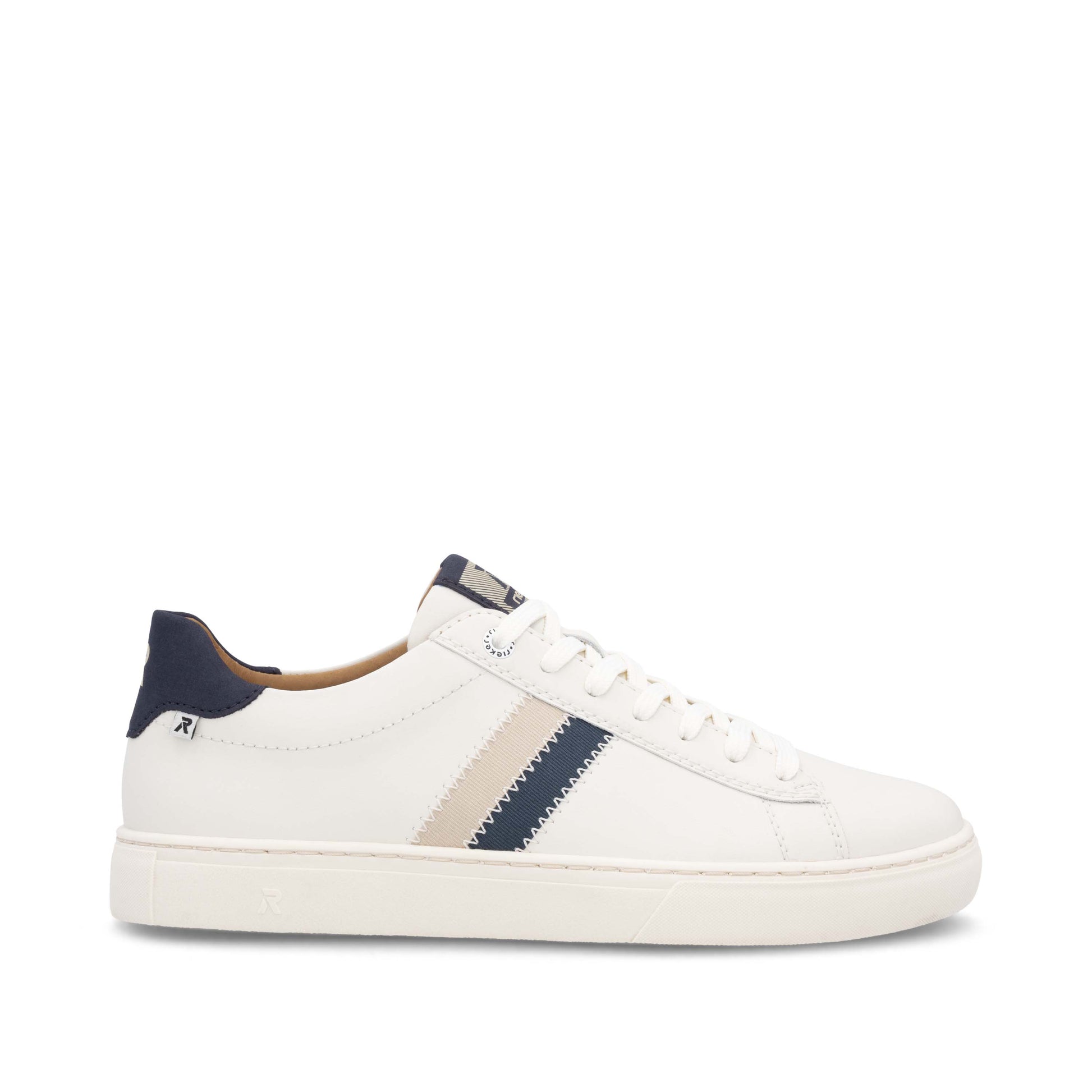 White Elasticated Shoes for Men | Rieker U0705-80