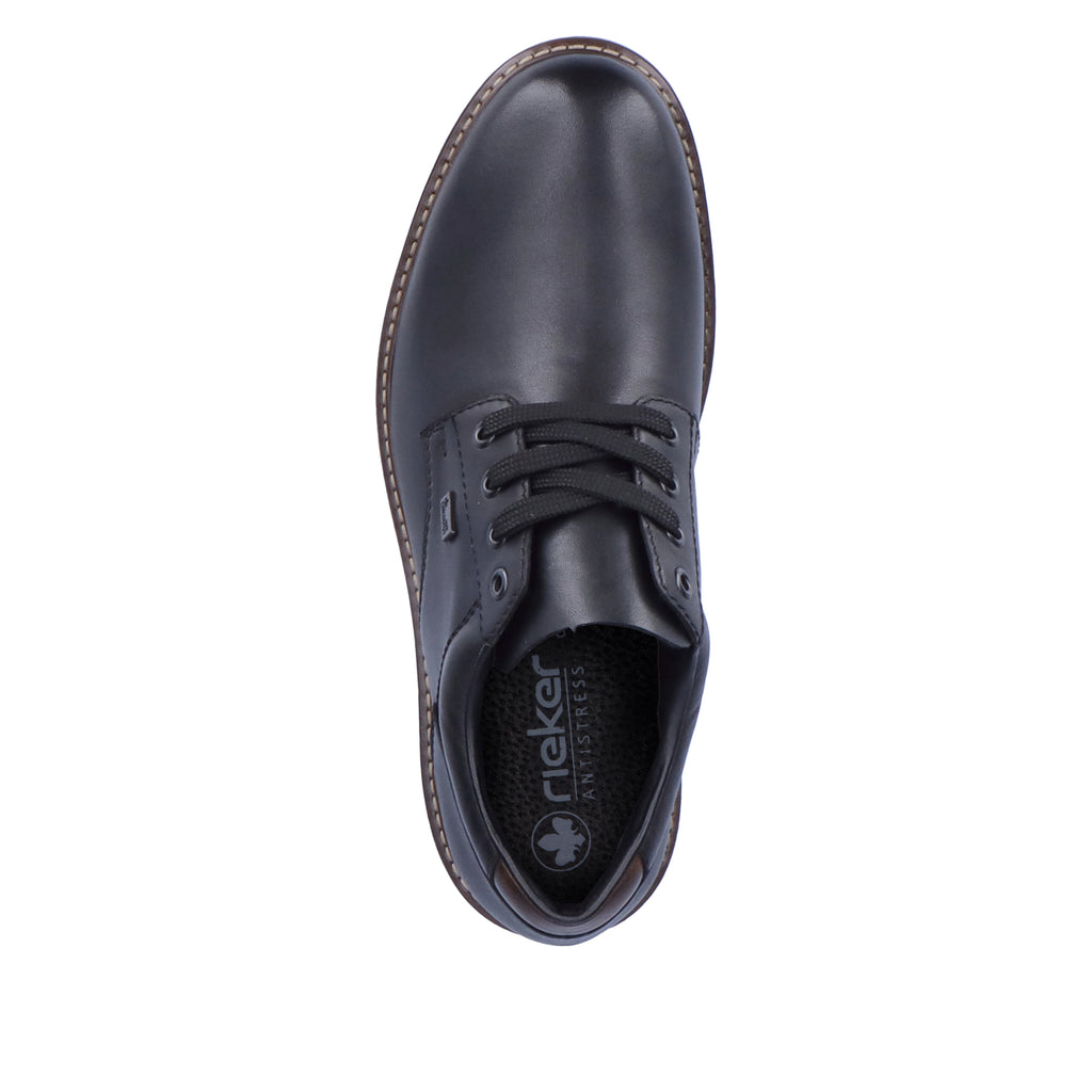 Black Elasticated Shoes for Men | Rieker F4611-00