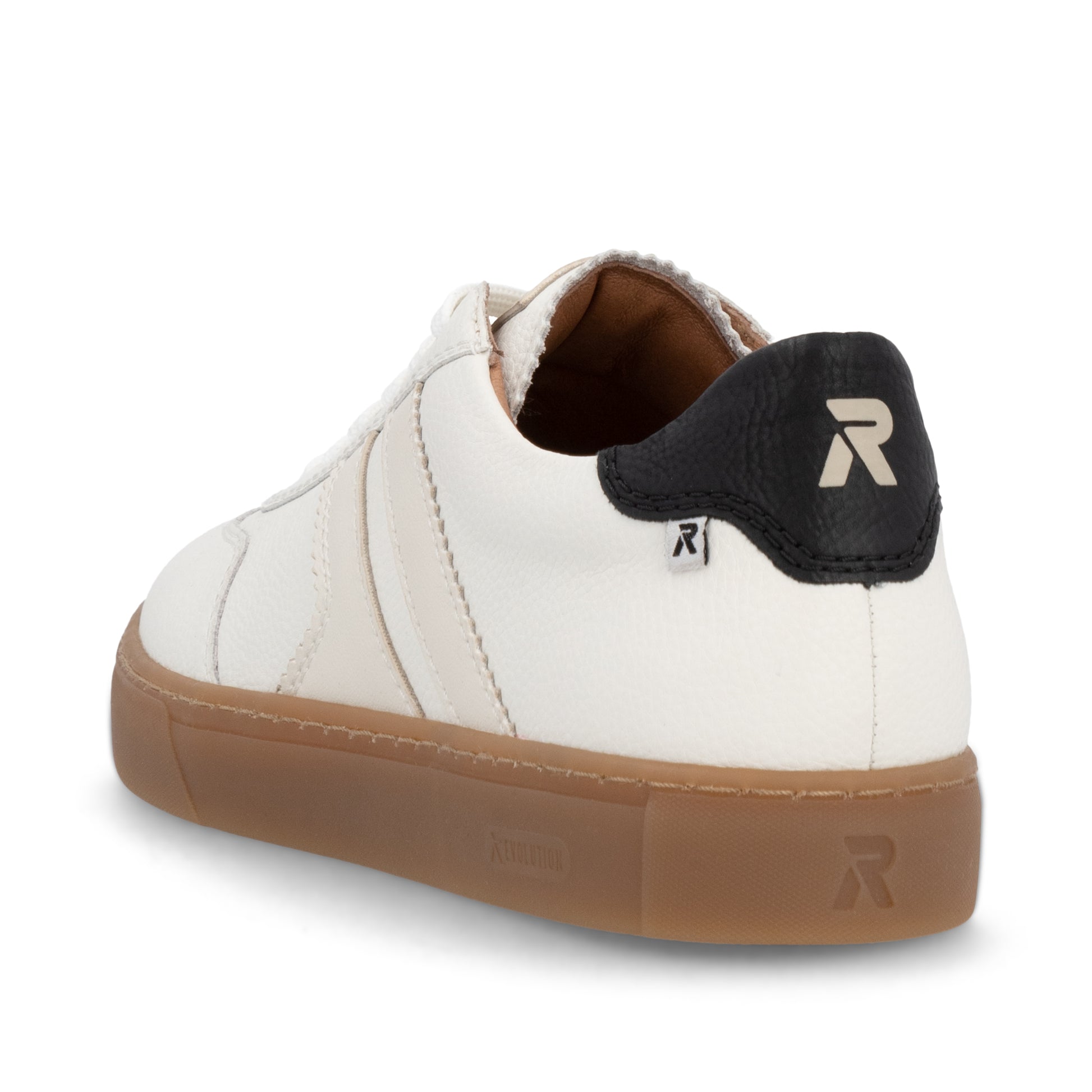 White Elasticated Shoes for Men | Rieker Sport U0707-80