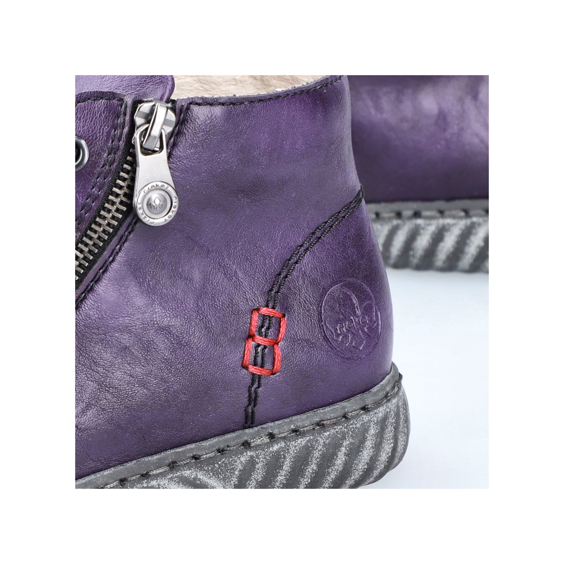 Pink Zip Boots for Women | Rieker N0921-31