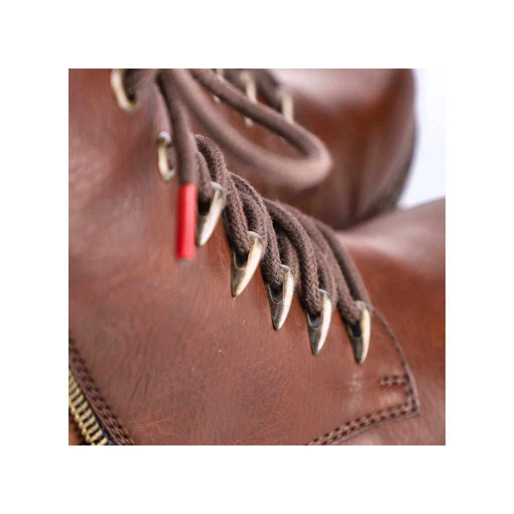 Brown Zip Boots for Women | Rieker Y0800-24
