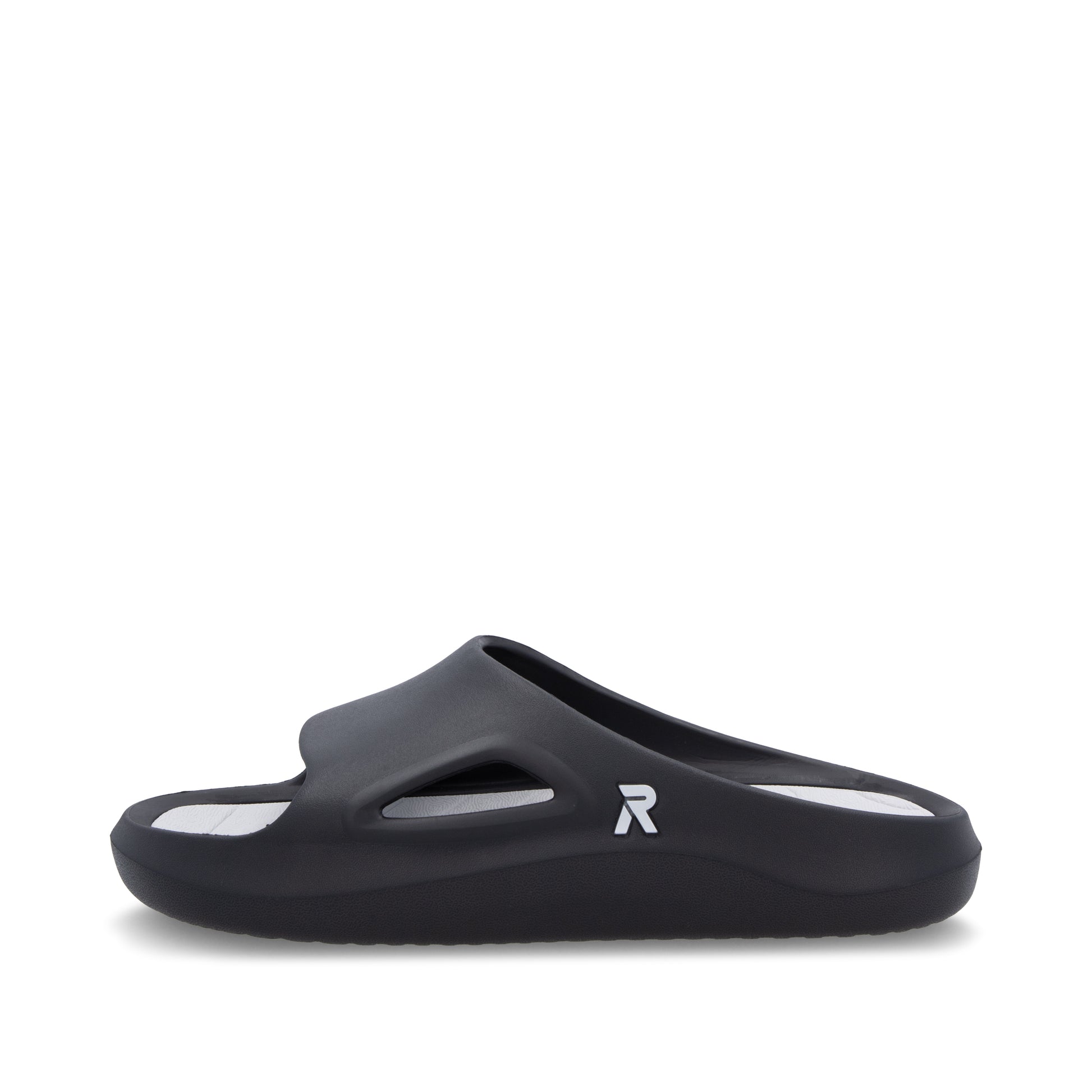 Black Slip-On Sandals for Men | Rieker U3450-00