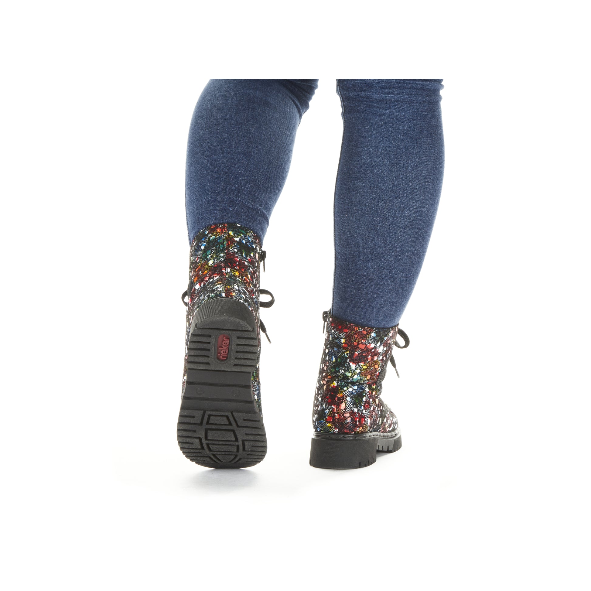 Multi Zip Boots for Women | Rieker Y2440-90