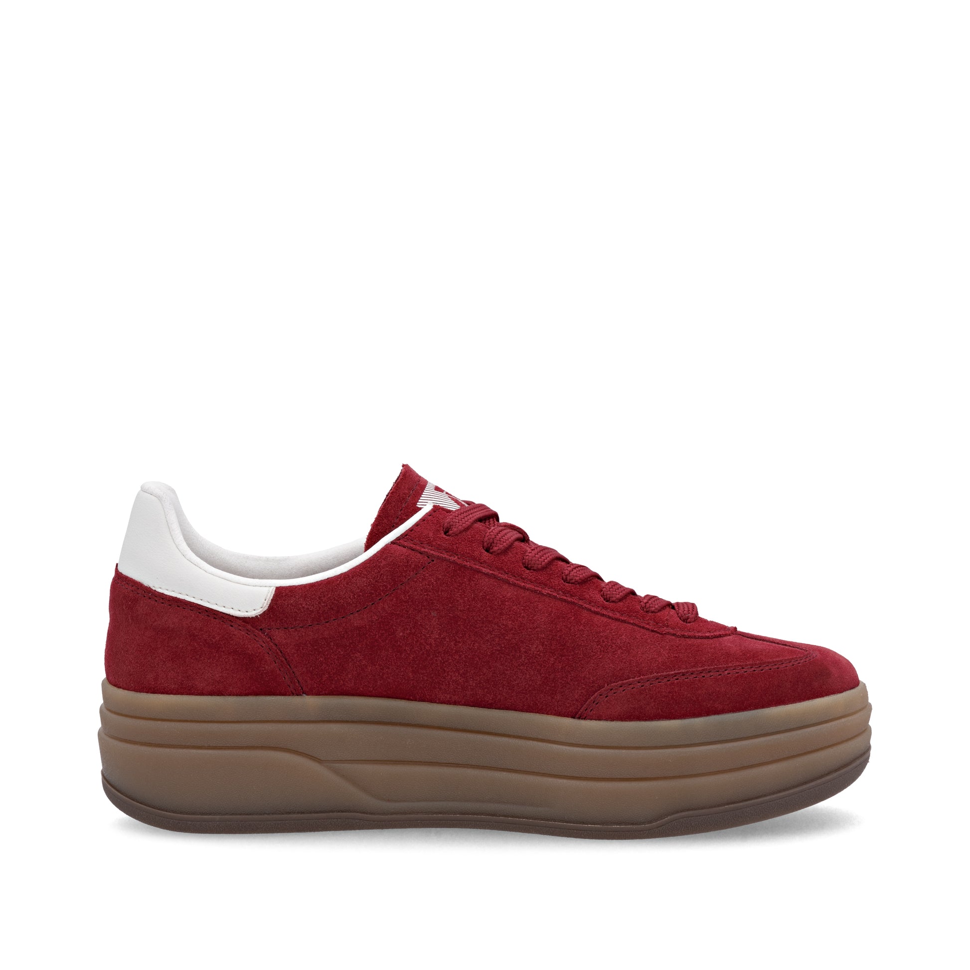 Red Elasticated Shoes for Women | Rieker W3700-35