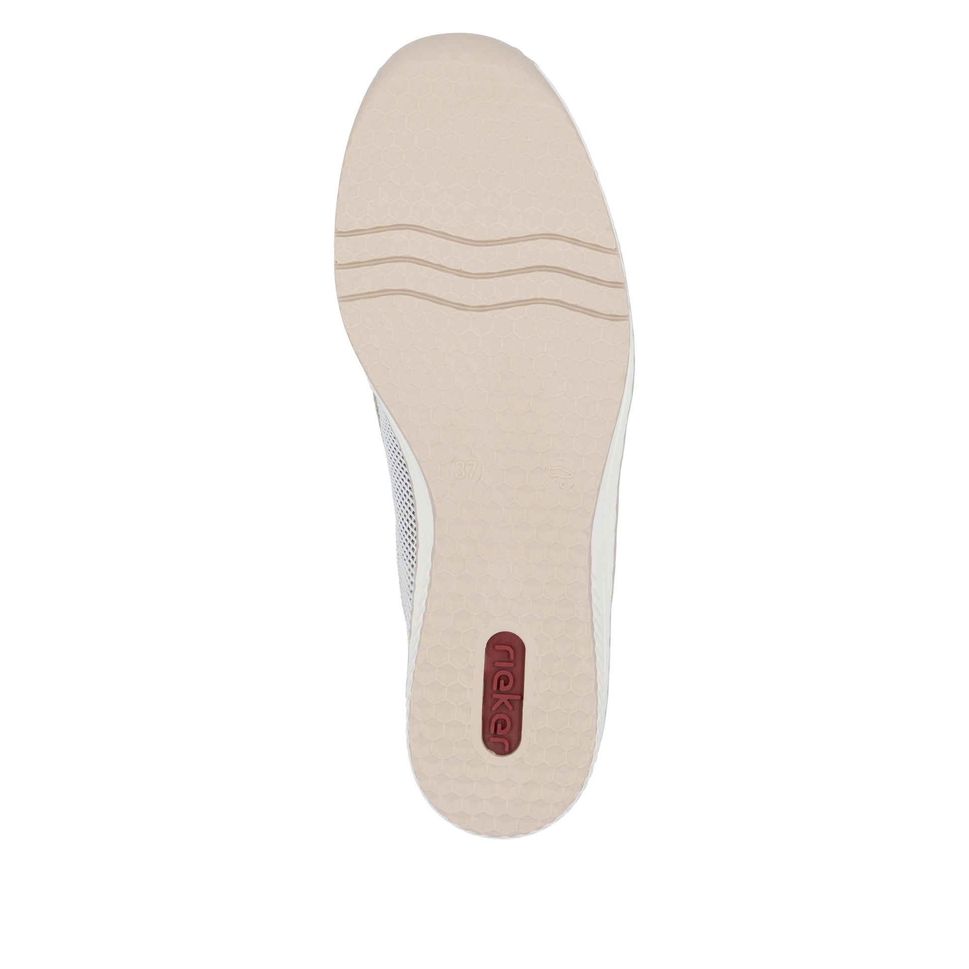 Beige Zip Shoes for Women | Rieker 48760-60