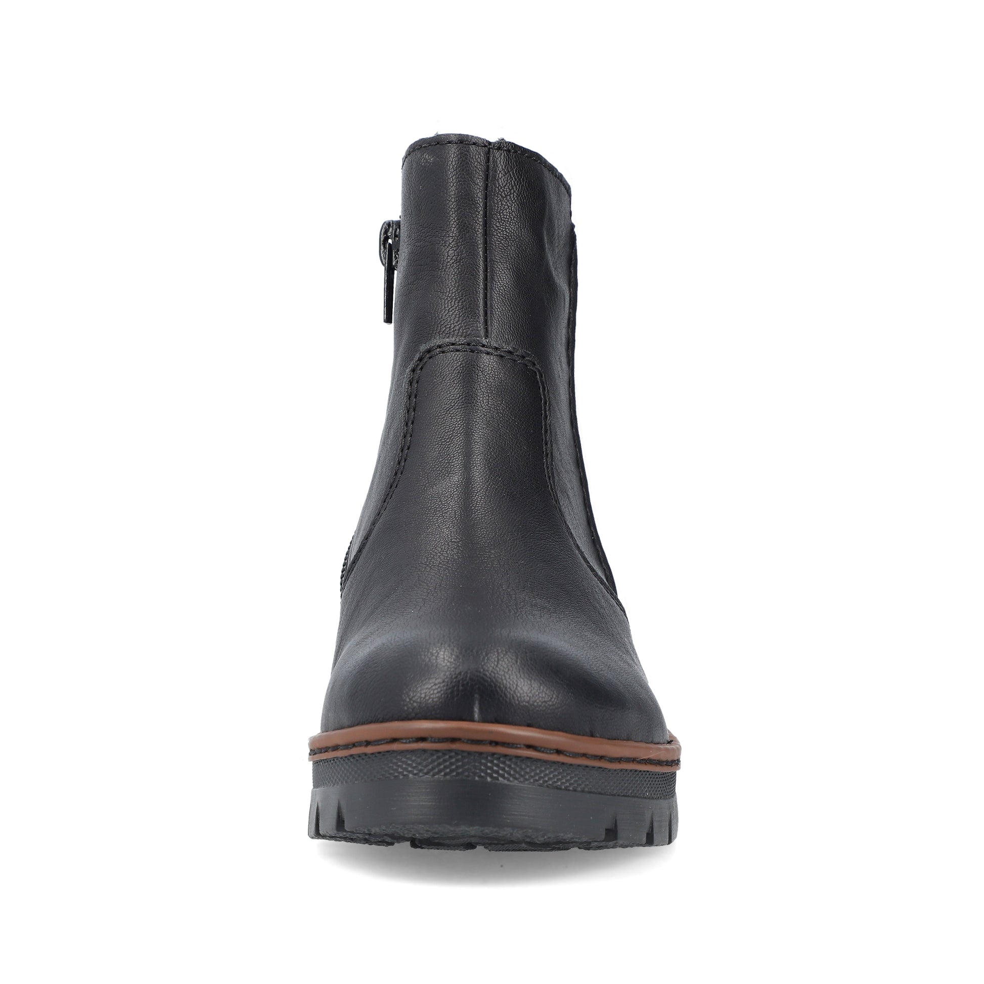 Black Zip Boots for Women | Rieker X9165-00