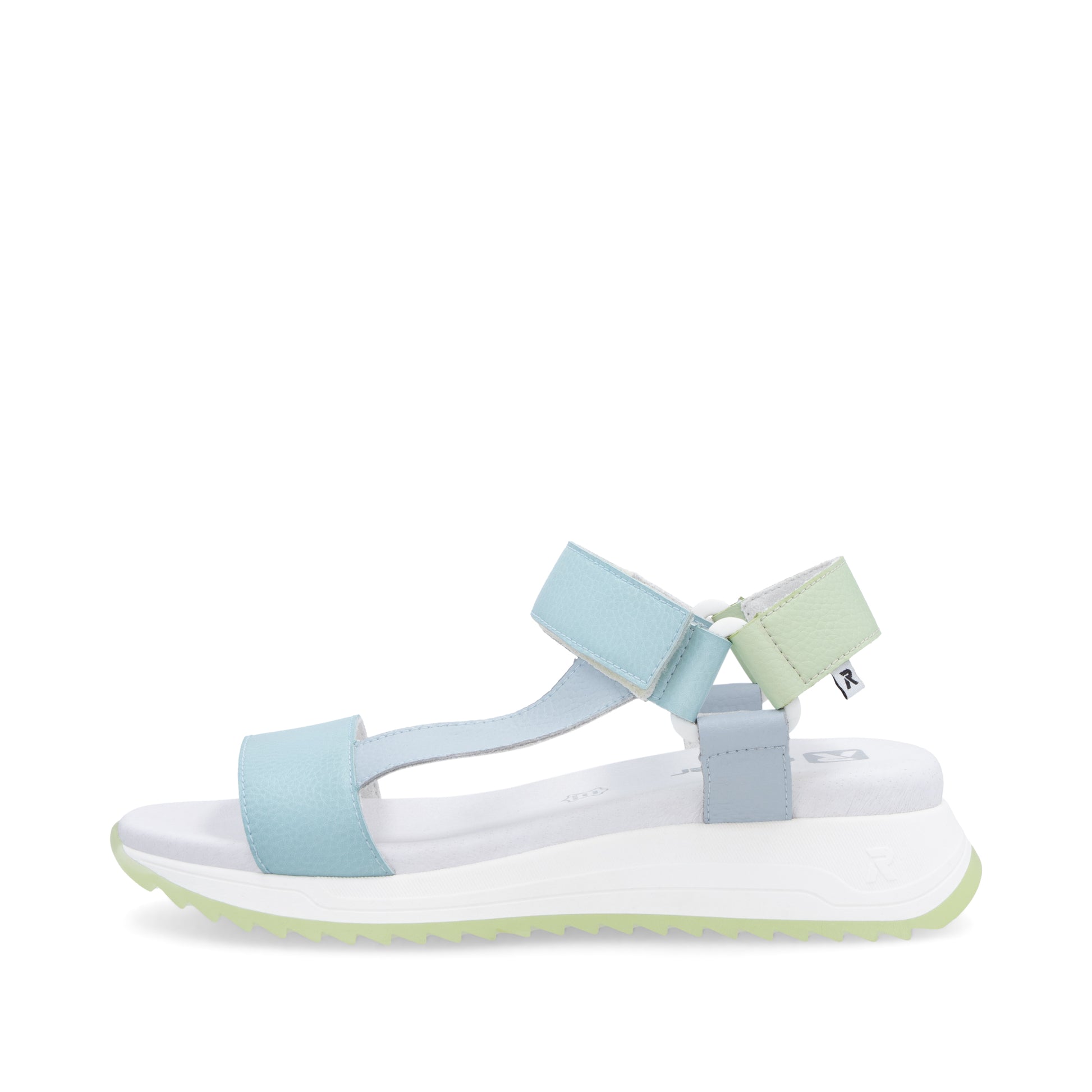 Blue Hook & Loop Sandals for Women | Rieker W2951-10