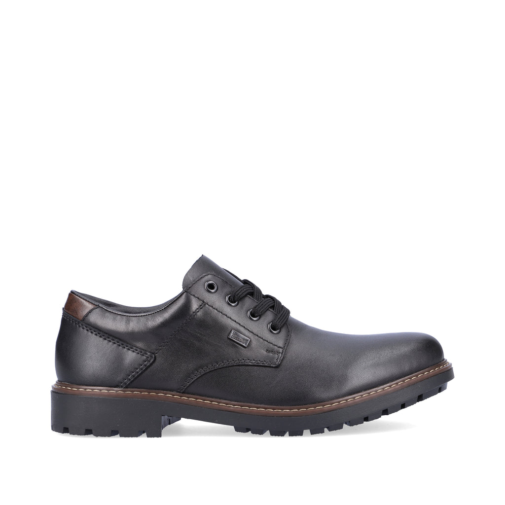 Black Elasticated Shoes for Men | Rieker F4611-00