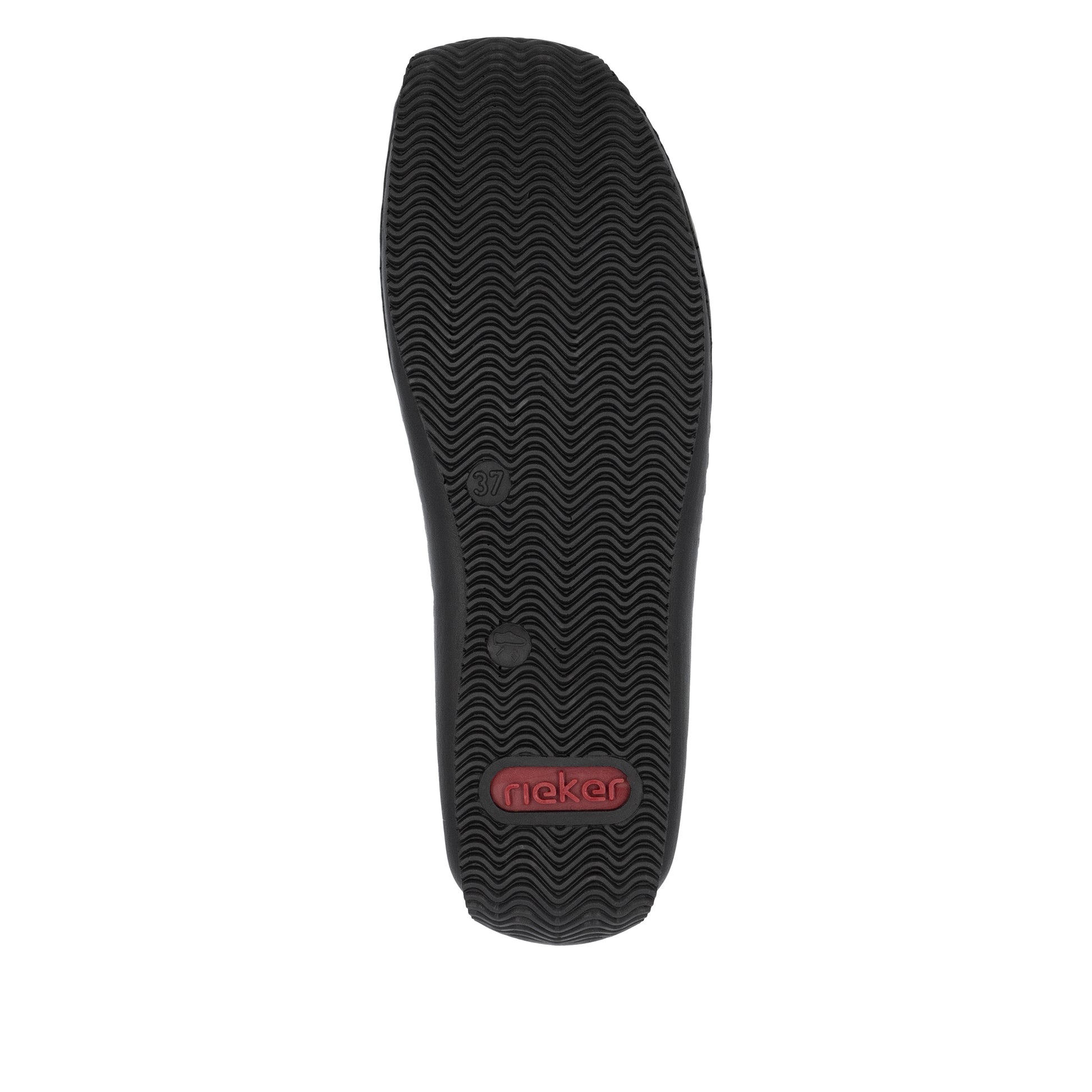 Black Elasticated Shoes for Women | Rieker L1777-00