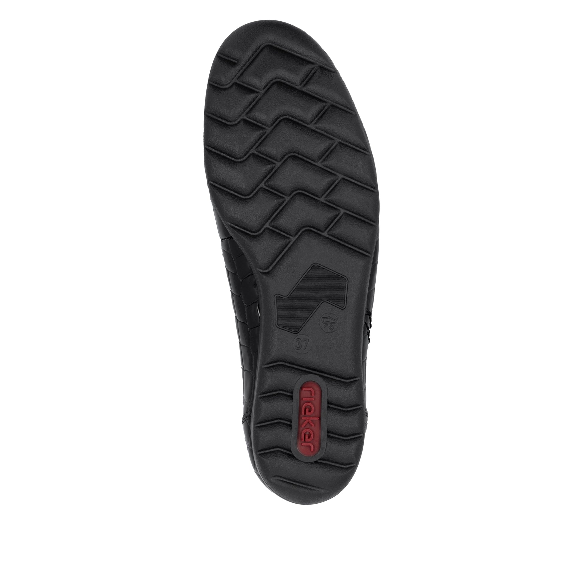 Black Slip-On Shoes for Women | Rieker L9350-01