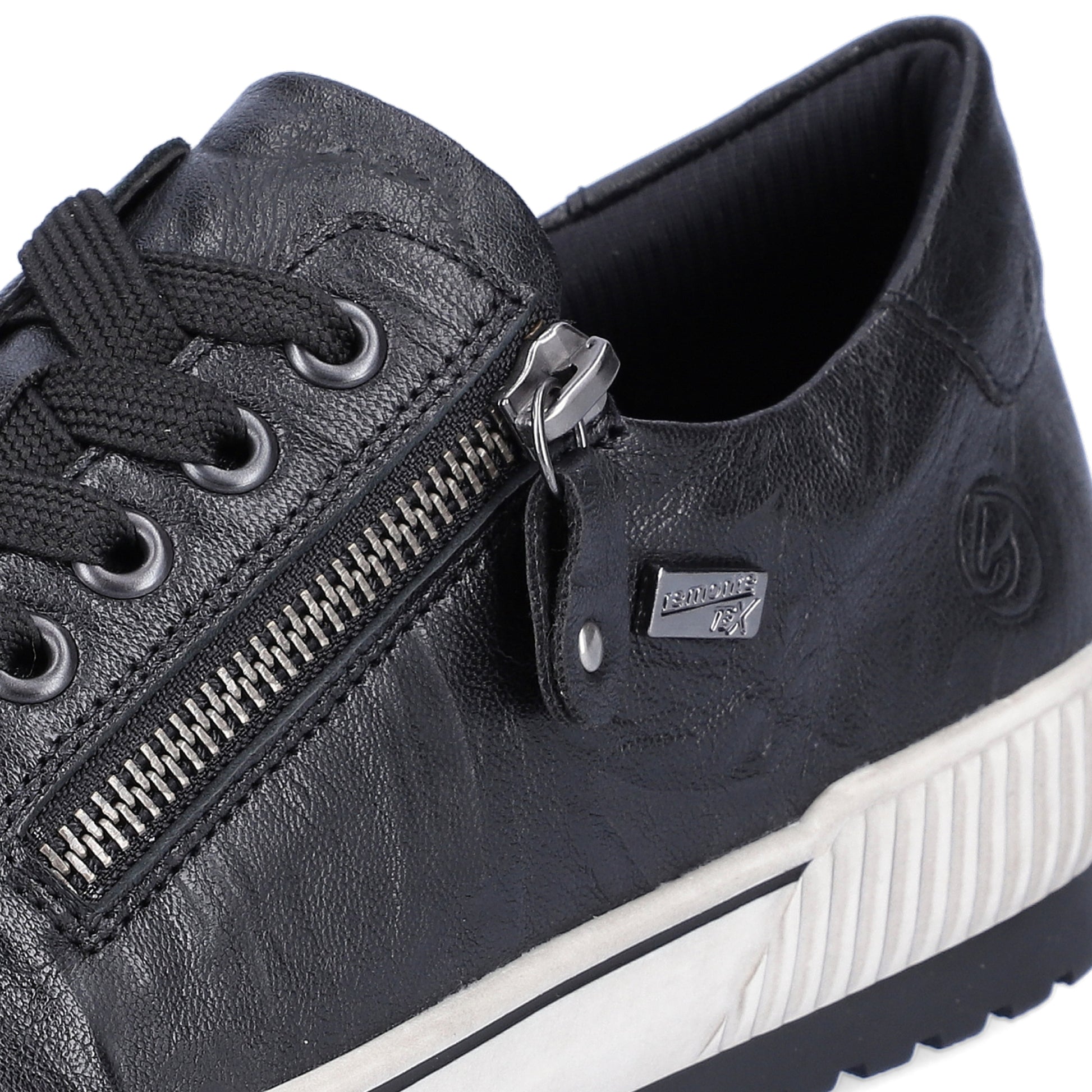 Black Zip Shoes for Women | Remonte D0700-00