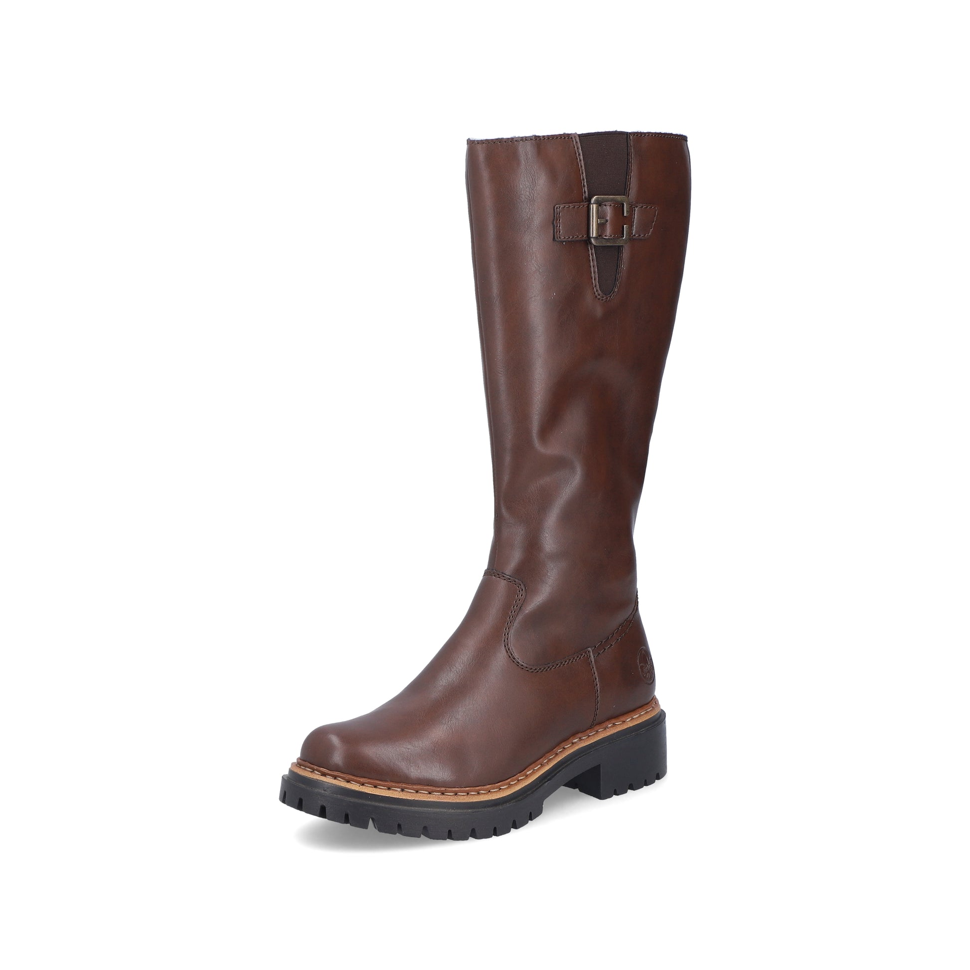 Brown Zip Boots for Women | Rieker 72694-25