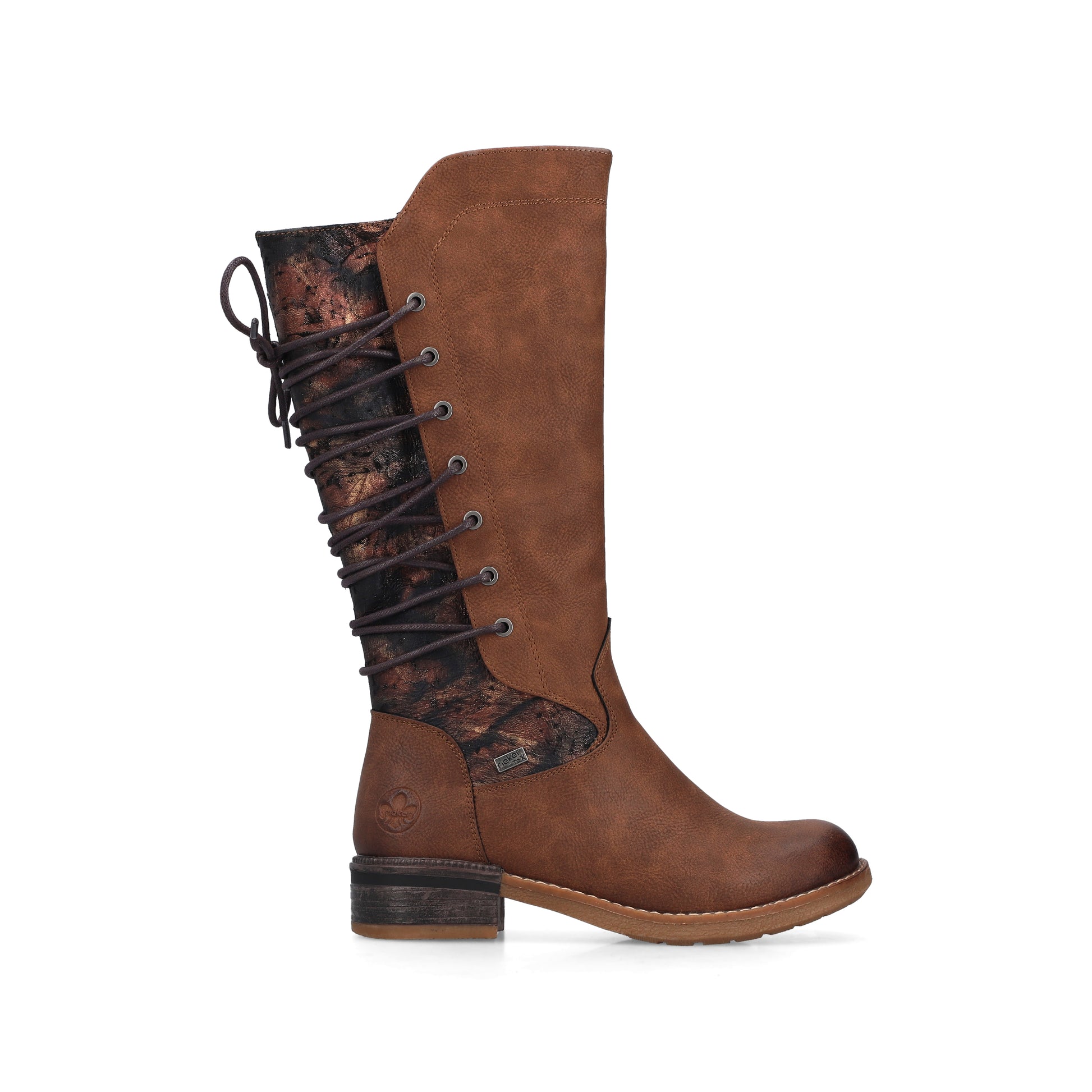 Brown Zip Boots for Women | Rieker 94693-24