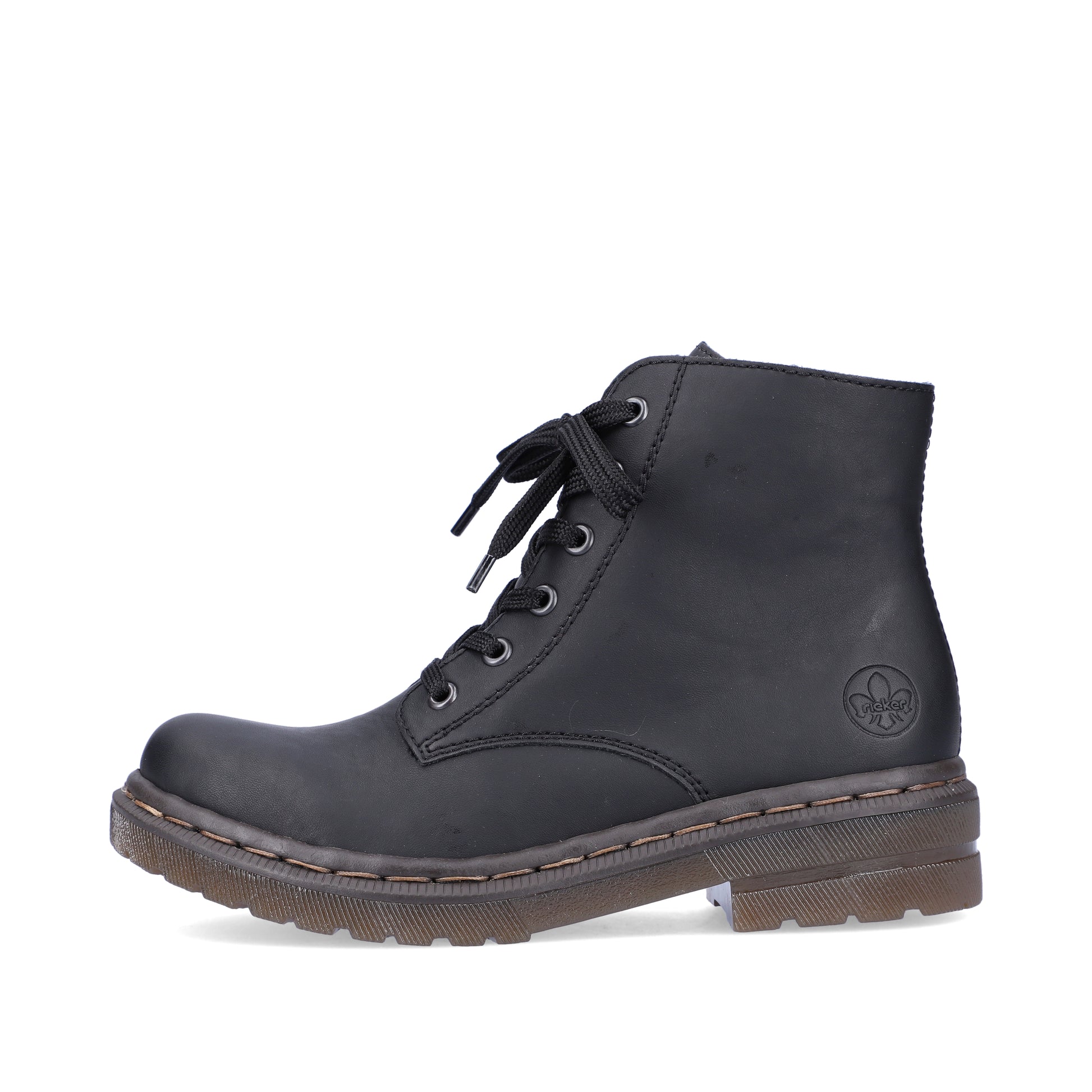 Black Zip Boots for Women | Rieker 78240-00