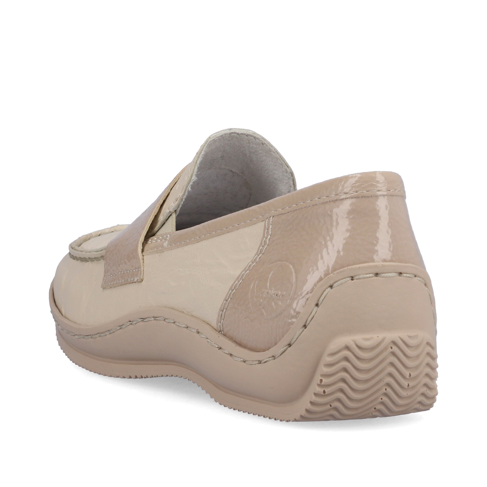 Beige Slip-On Shoes for Women | Rieker L1752-60