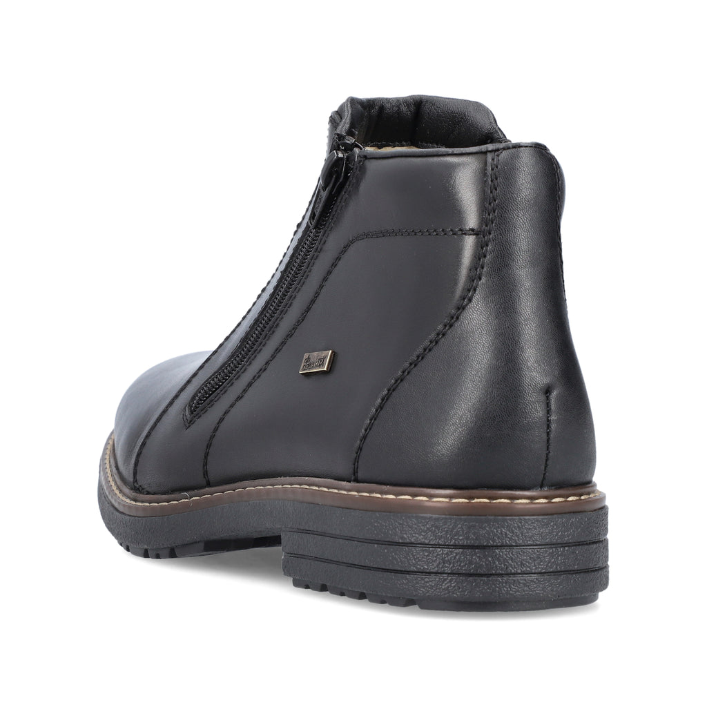 Black Zip Boots for Men | Rieker 33160-00