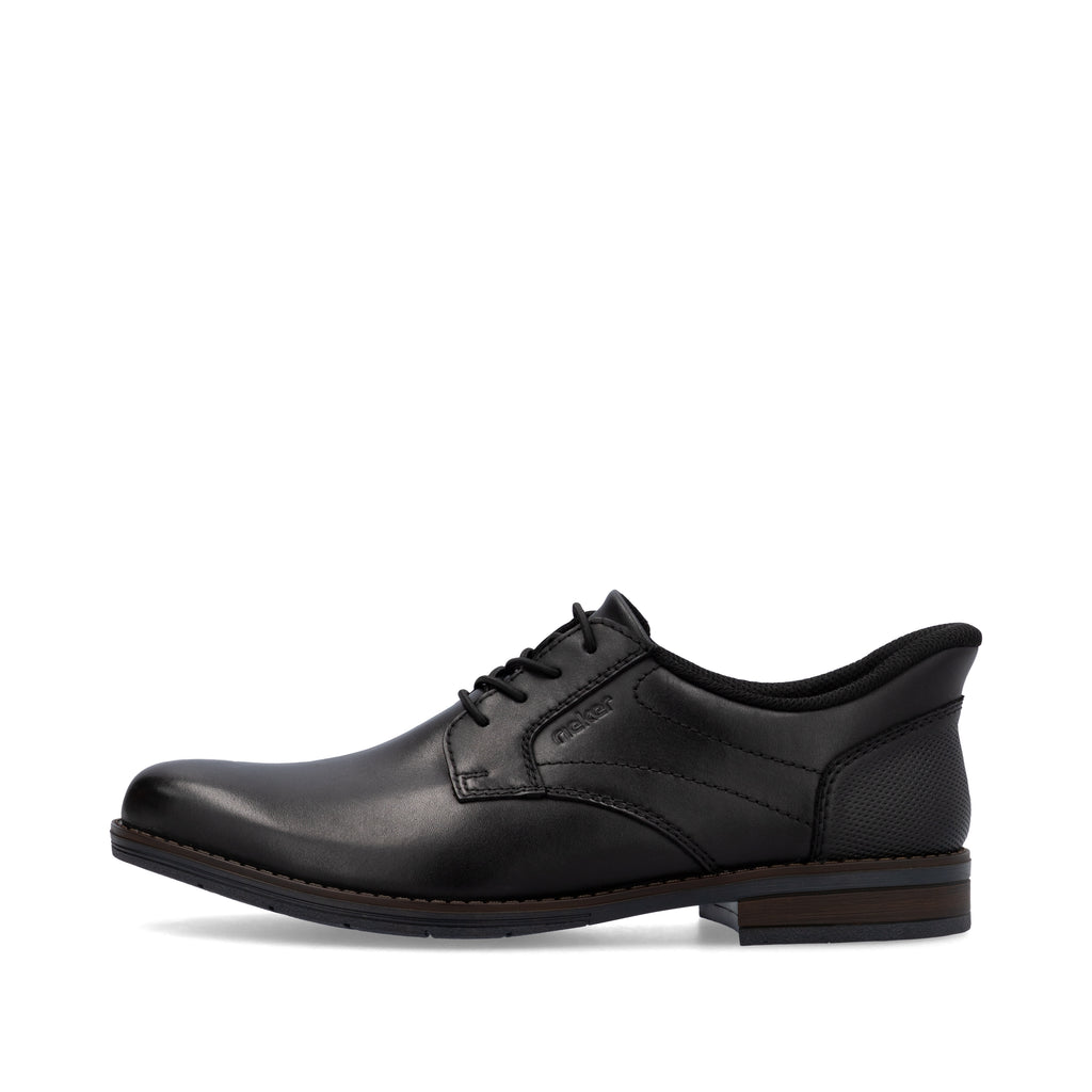 Black Elasticated Shoes for Men | Rieker 10353-00