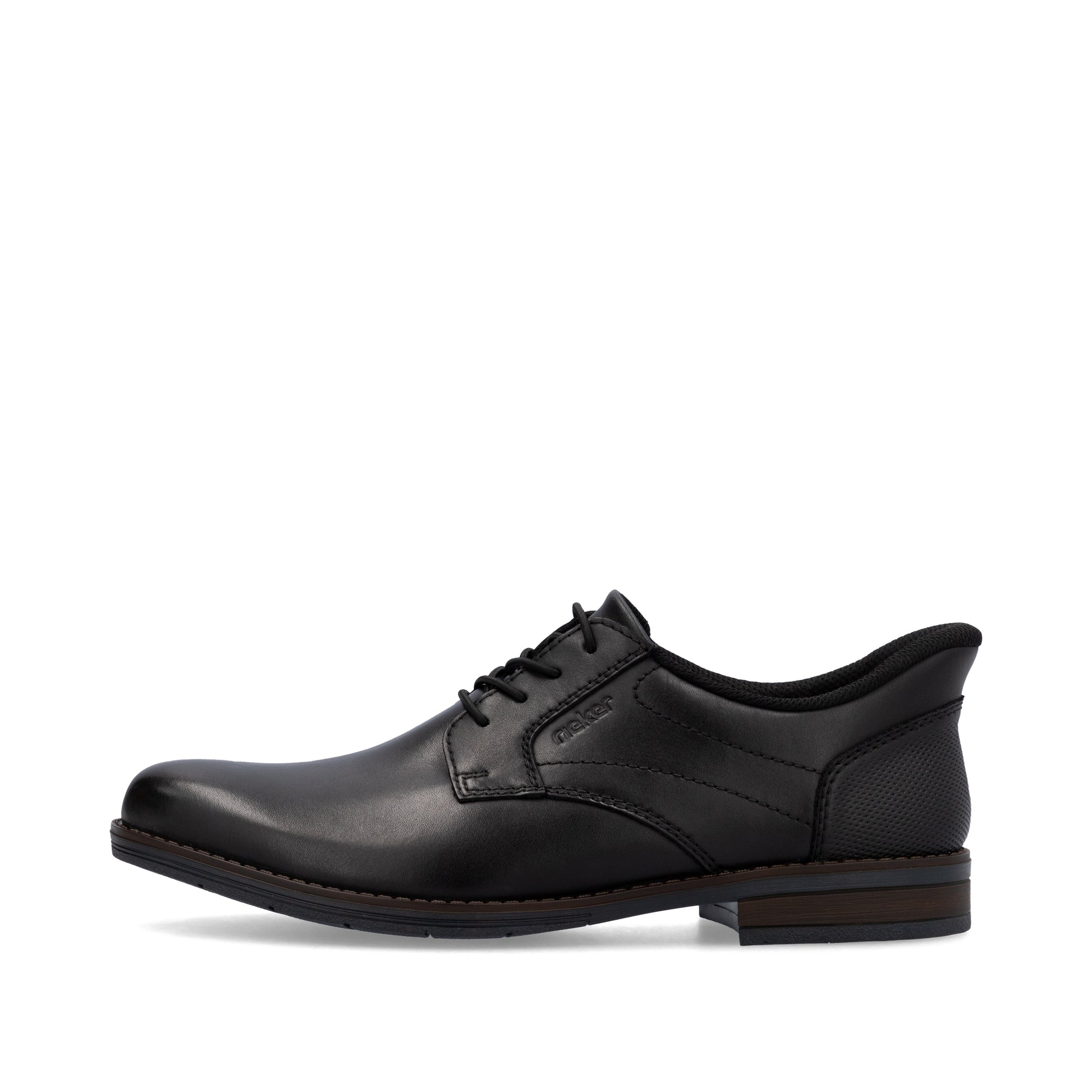 Black Elasticated Shoes for Men | Rieker 10353-00