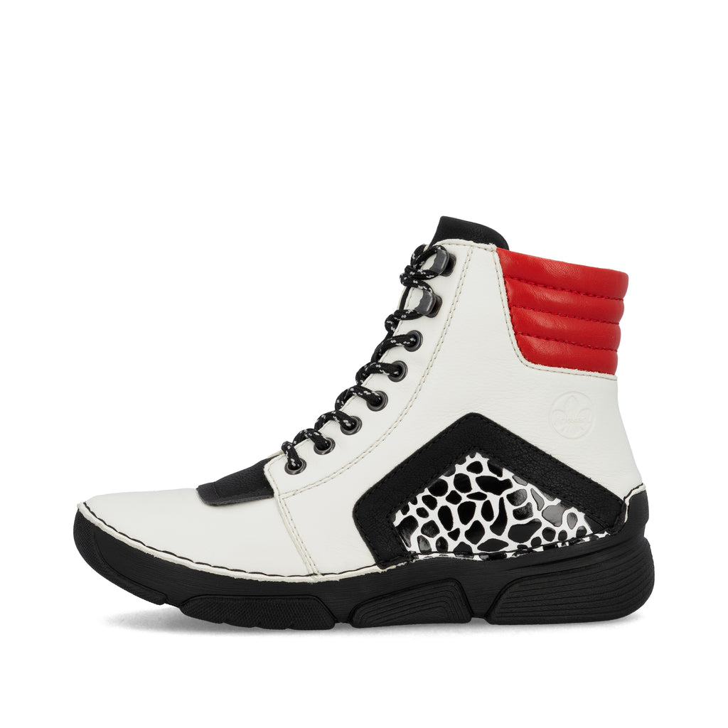 Beige Zip Boots for Women | Rieker 45904-60