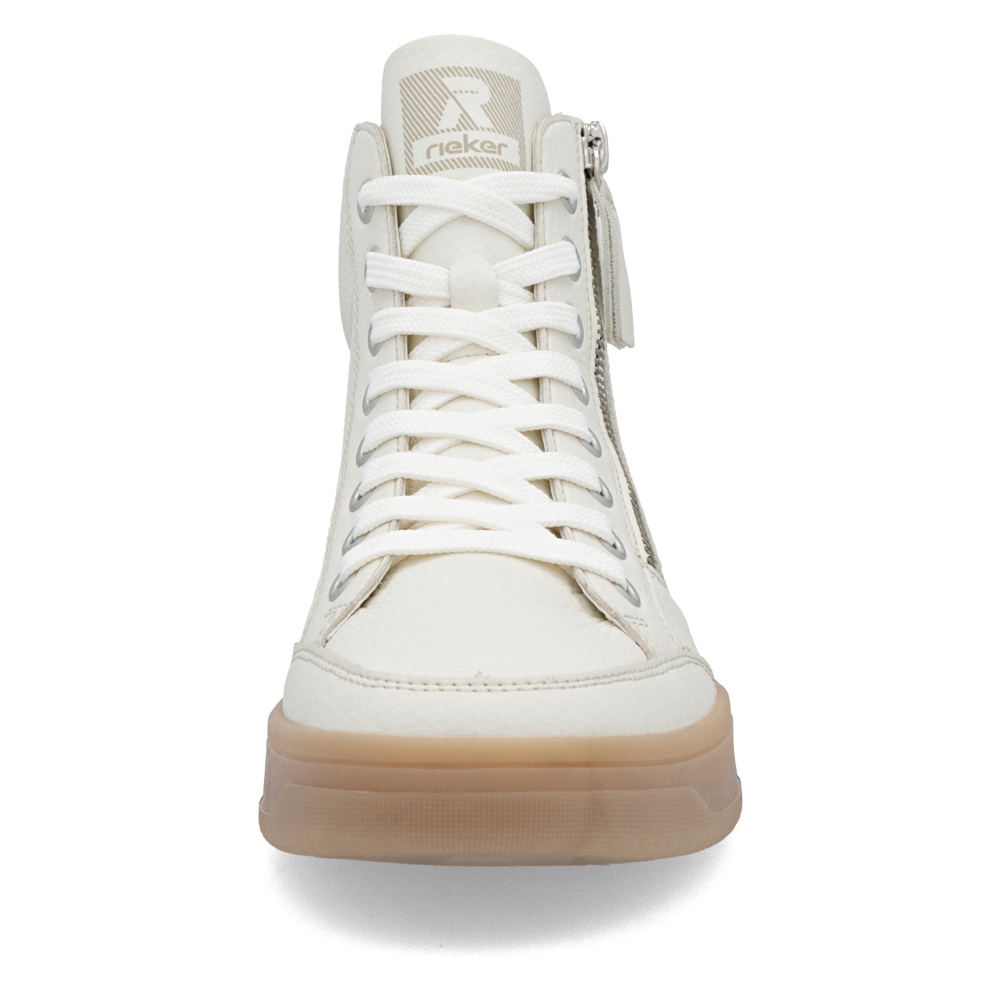 White Zip Boots for Women | Rieker Sport W1971-80