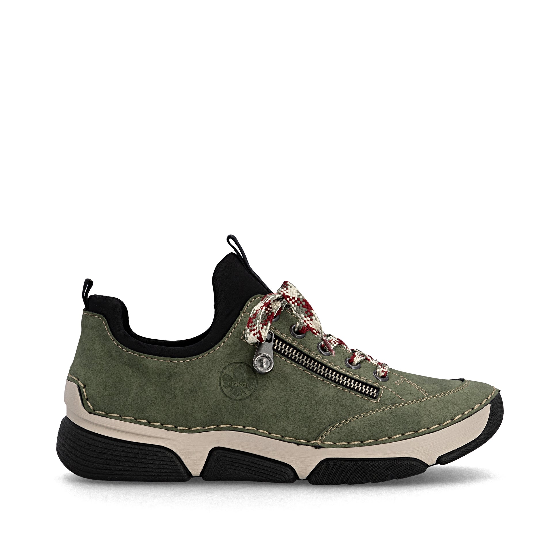 Green Elasticated Shoes for Women | Rieker 45973-54