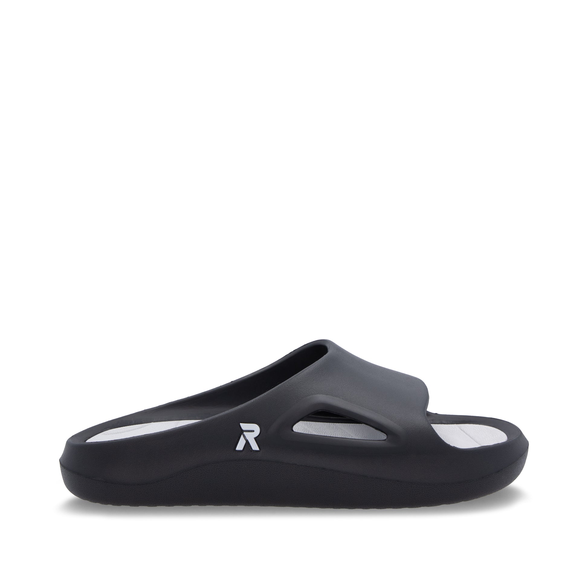 Black Slip-On Sandals for Men | Rieker U3450-00