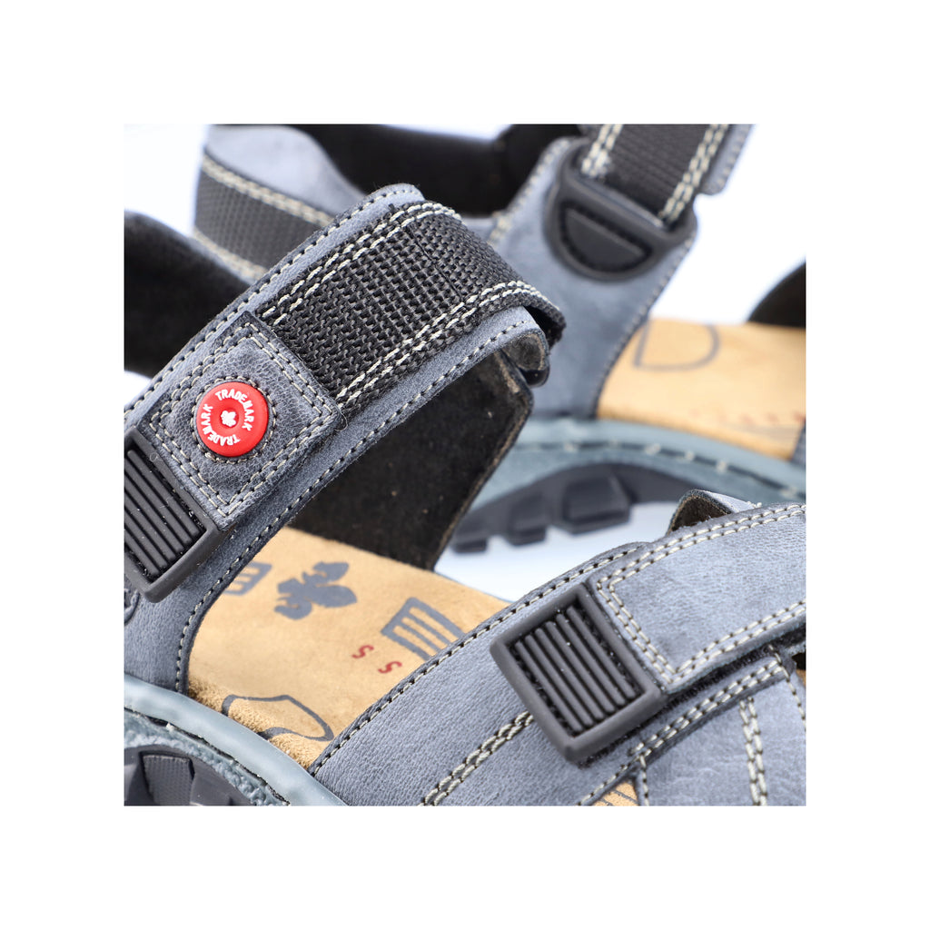 Blue Hook & Loop Sandals for Women | Rieker 68851-14