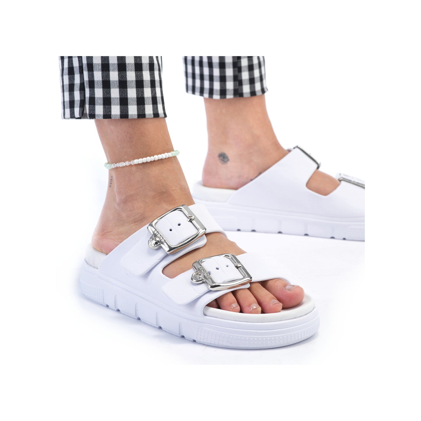 Rieker Woman's Sandals - White | P2180-80
