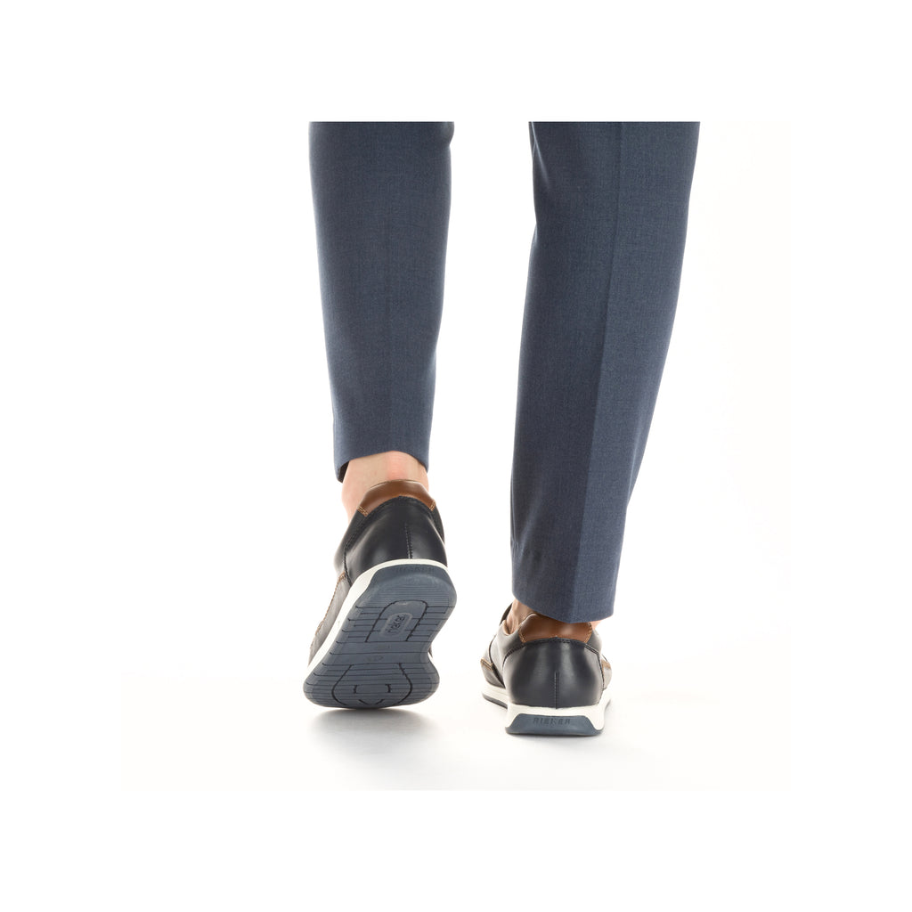 Blue Elasticated Shoes for Men | Rieker 11962-14