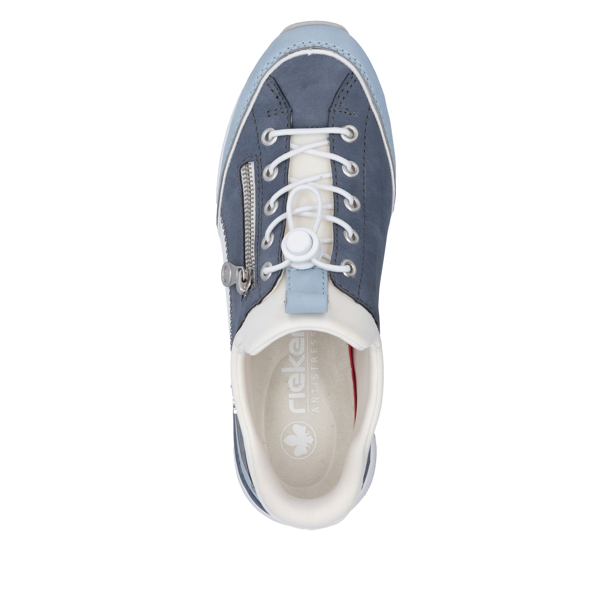 Blue Elasticated Shoes for Women | Rieker 58962-10
