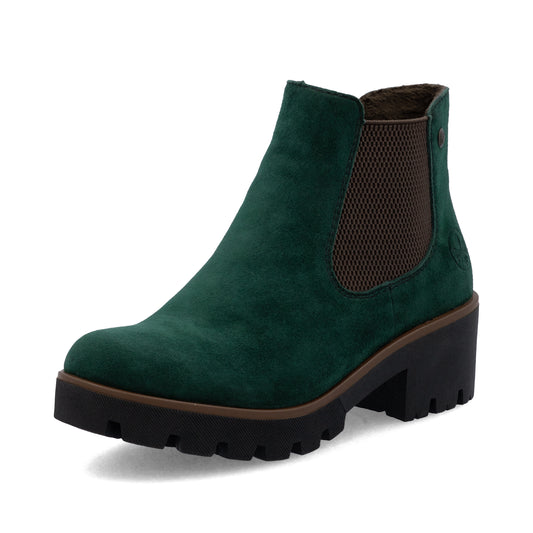 Rieker Woman's Boots - Green | 79265-55