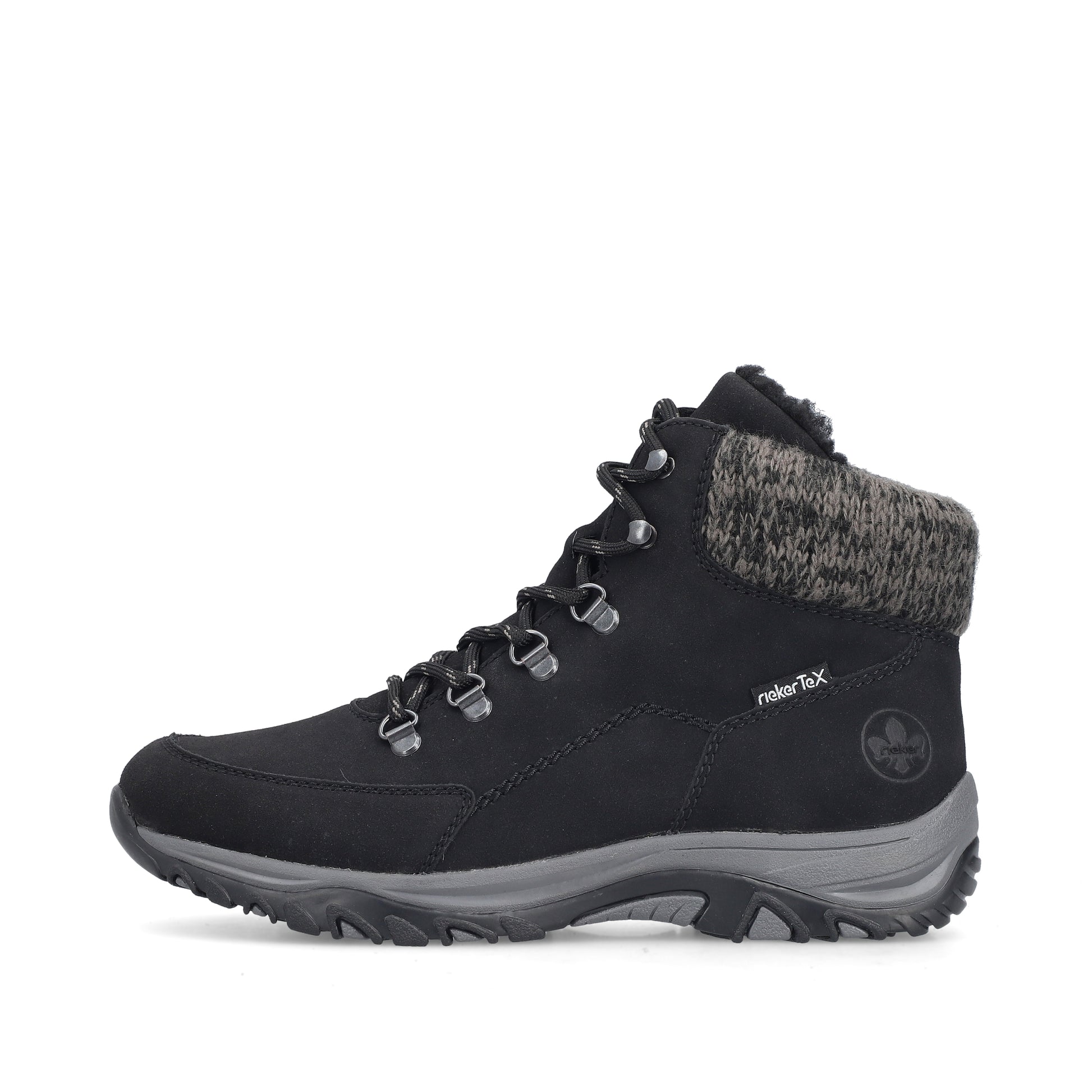 Black Elasticated Boots for Women | Rieker M9610-00