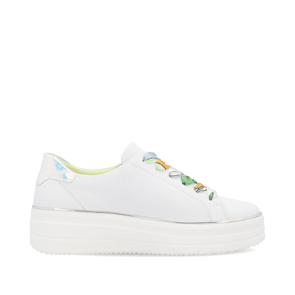 White Zip Shoes for Women | Remonte D1C06-80