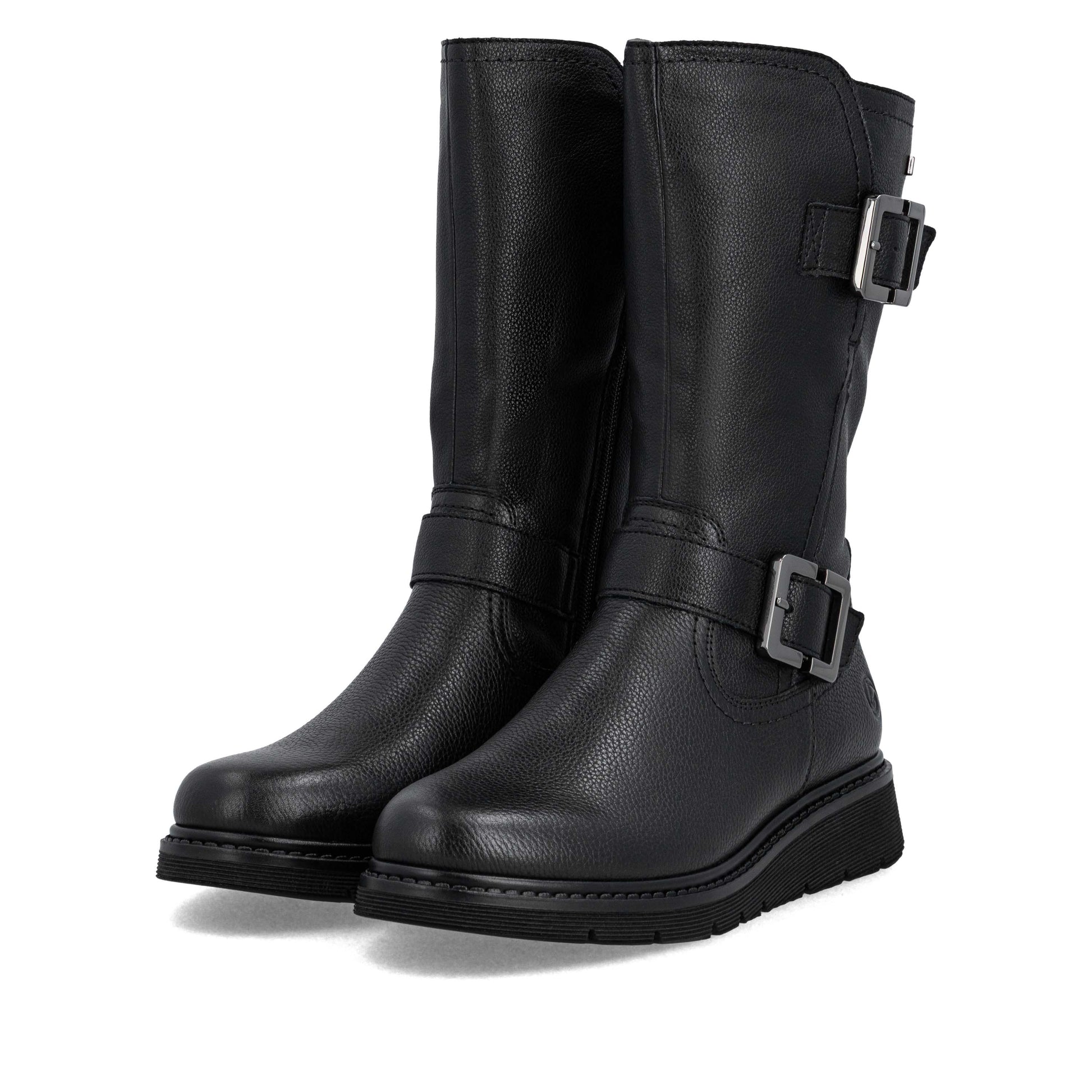 Black Zip Boots for Women | Remonte D3980-00