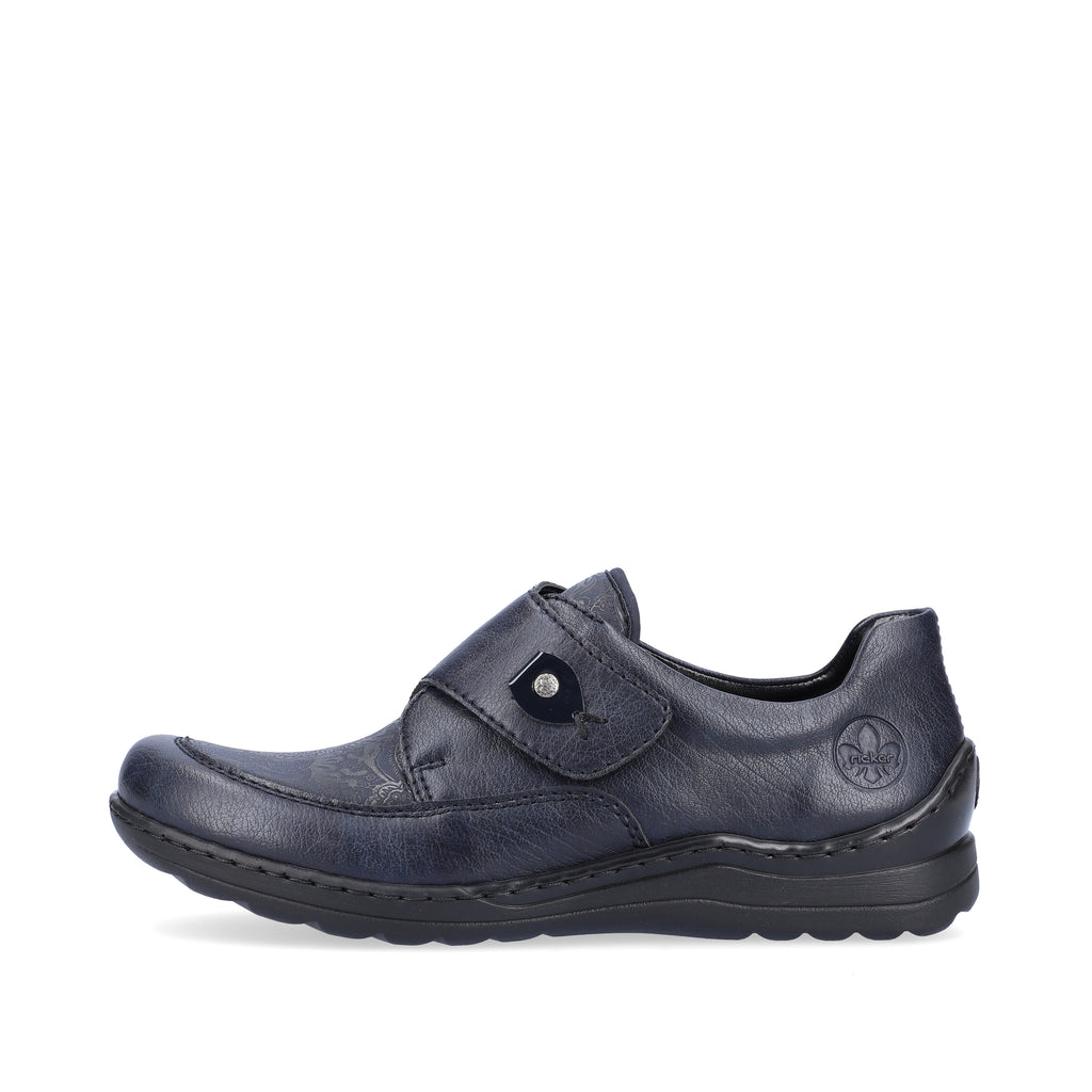 Blue Hook & Loop Shoes for Women | Rieker 48951-14