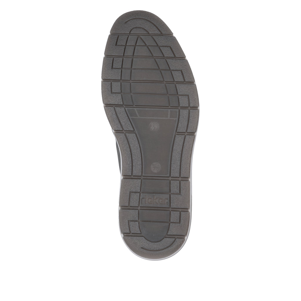 Grey Elasticated Shoes for Men | Rieker 11358-42
