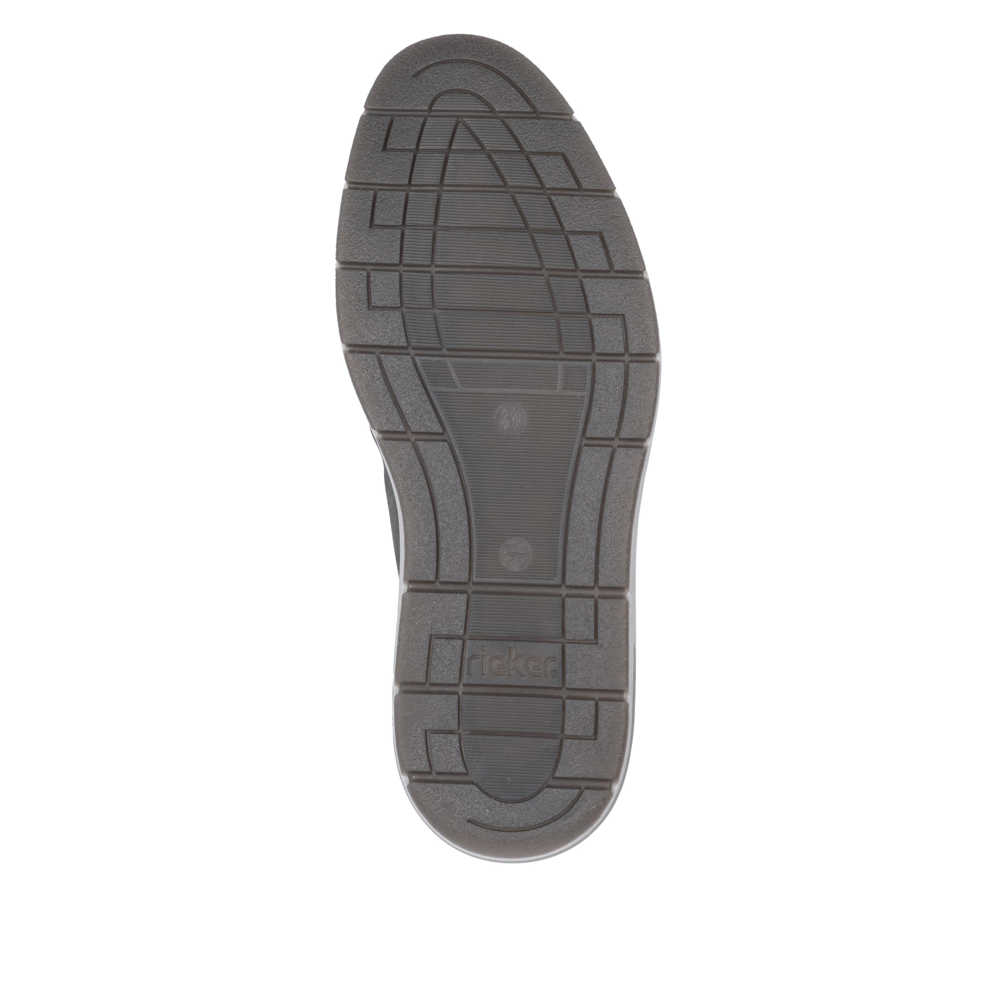 Grey Elasticated Shoes for Men | Rieker 11358-42