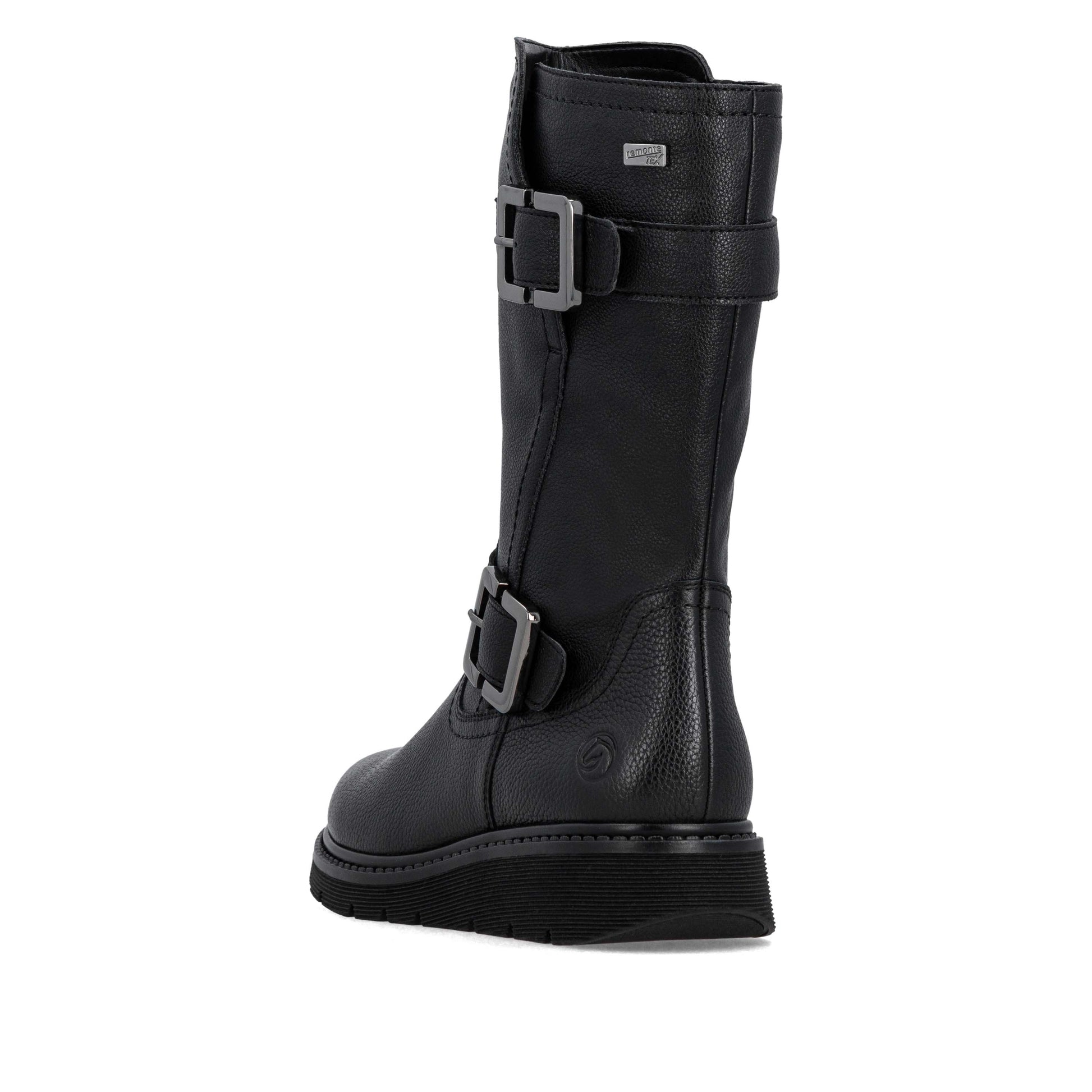 Black Zip Boots for Women | Remonte D3980-00
