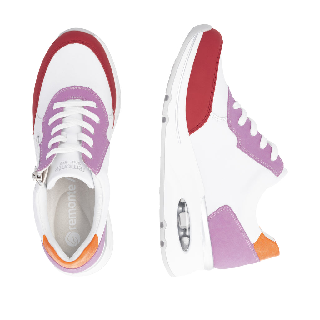 White Zip Shoes for Women | Remonte D2H00-82