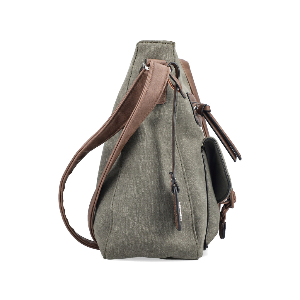 Green Zip Bags for Women | Rieker H1340-54