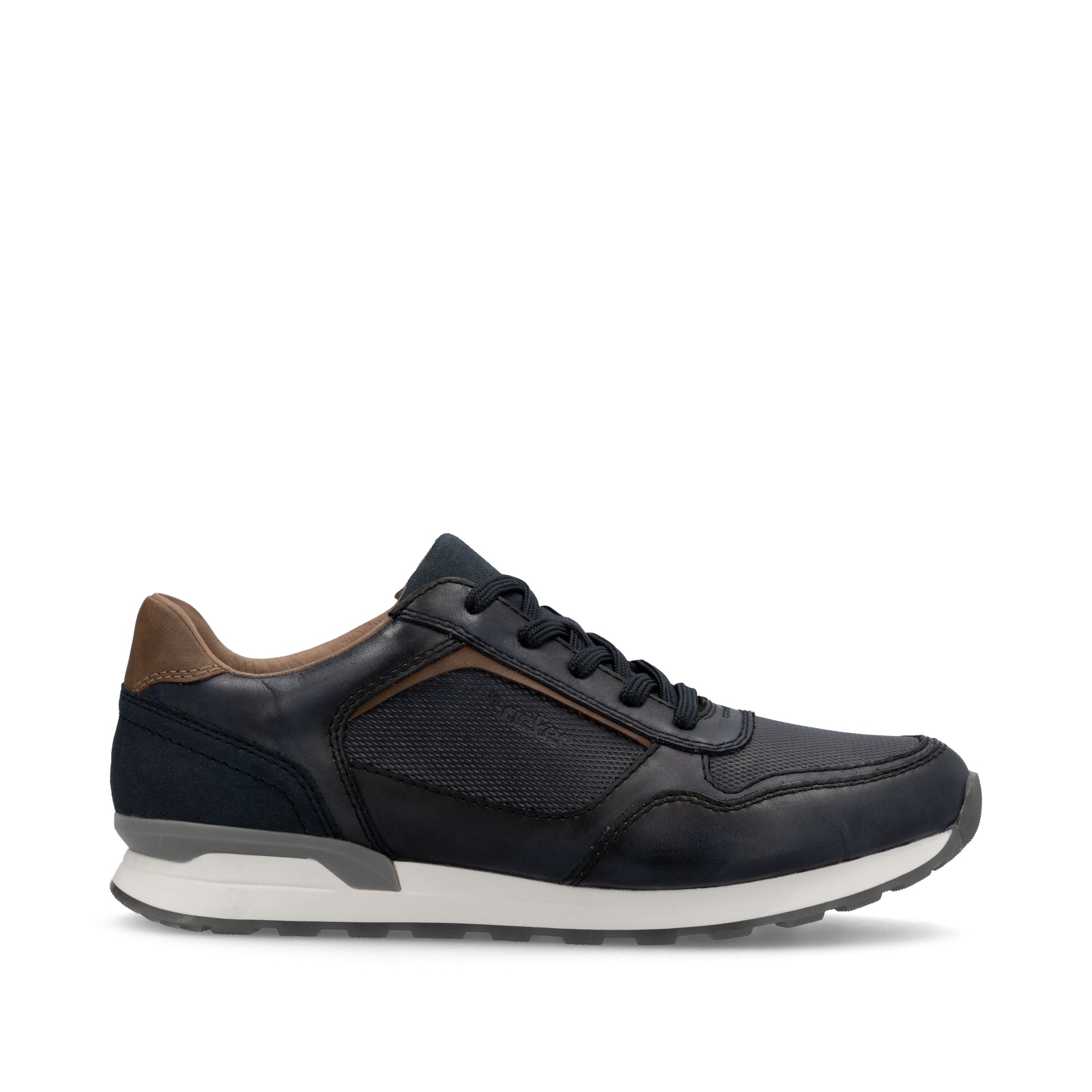 Blue Elasticated Shoes for Men | Rieker U0311-14