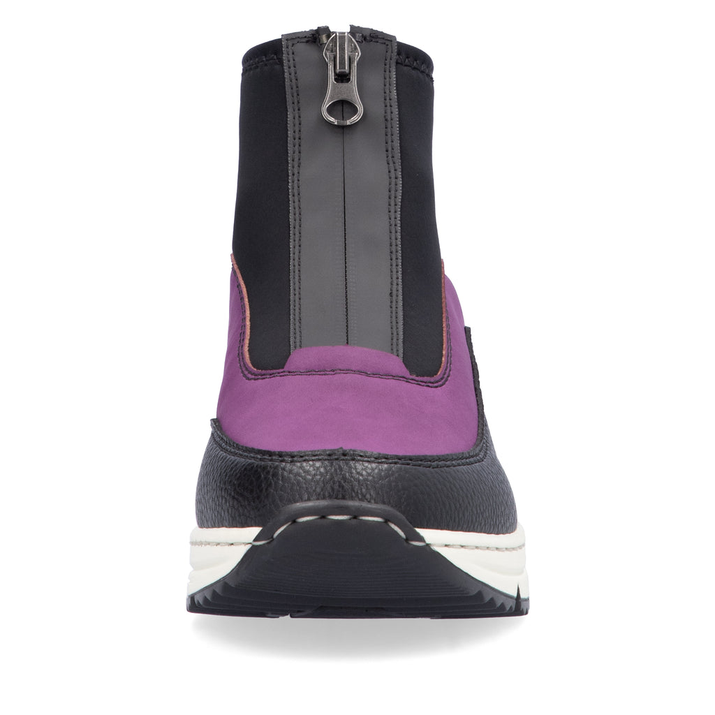 Pink Zip Boots for Women | Rieker N6352-30