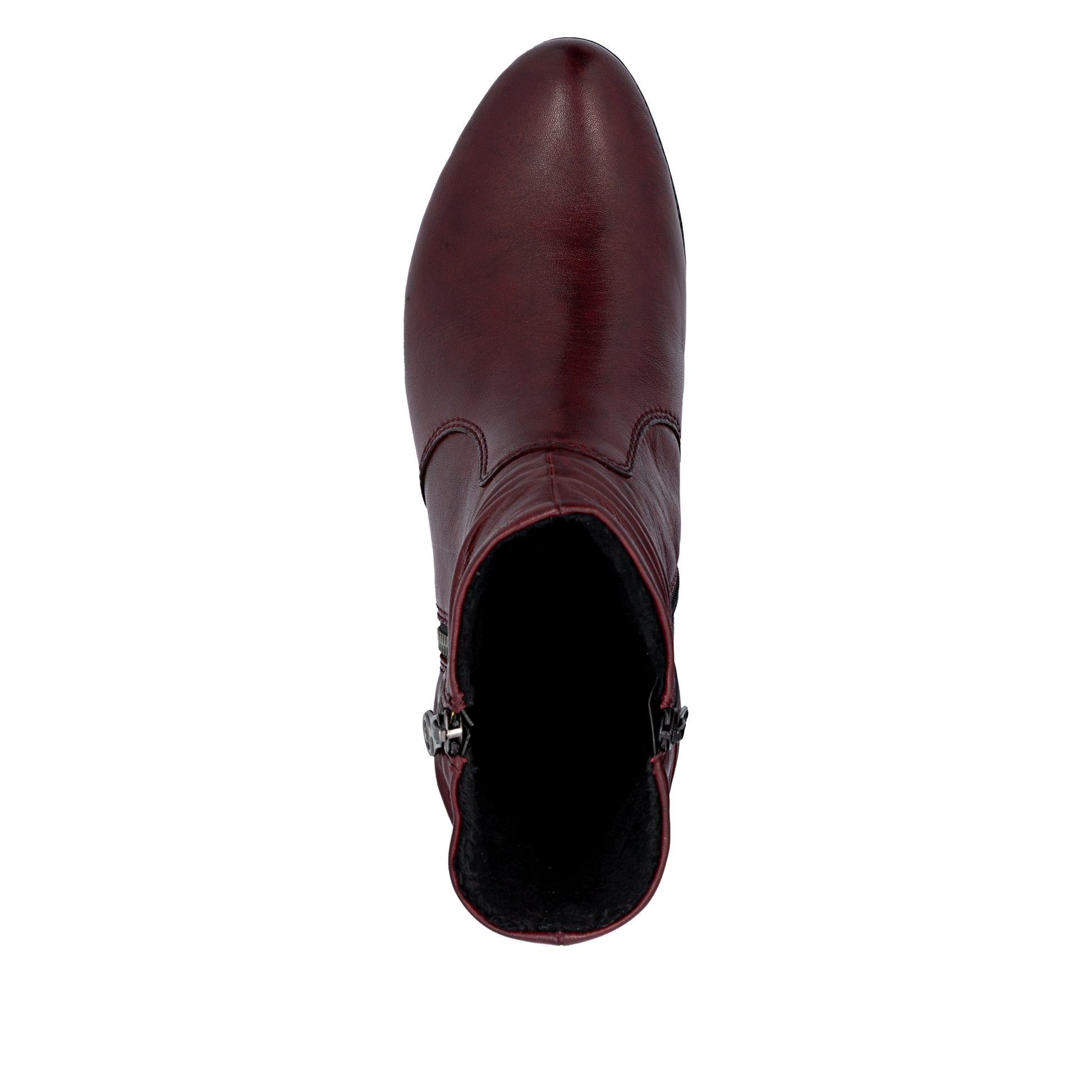 Red Zip Boots for Women | Rieker 78656-35
