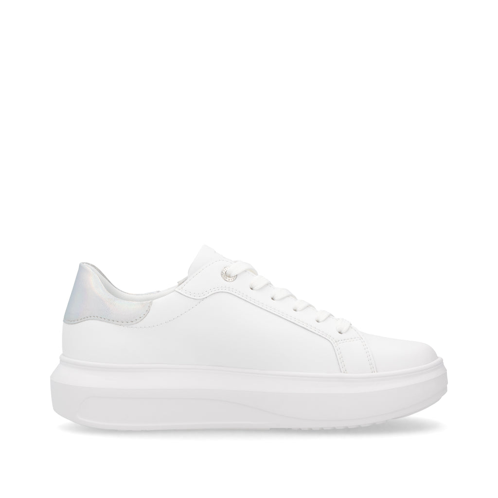 White Elasticated Shoes for Women | Rieker Sport W1204-82